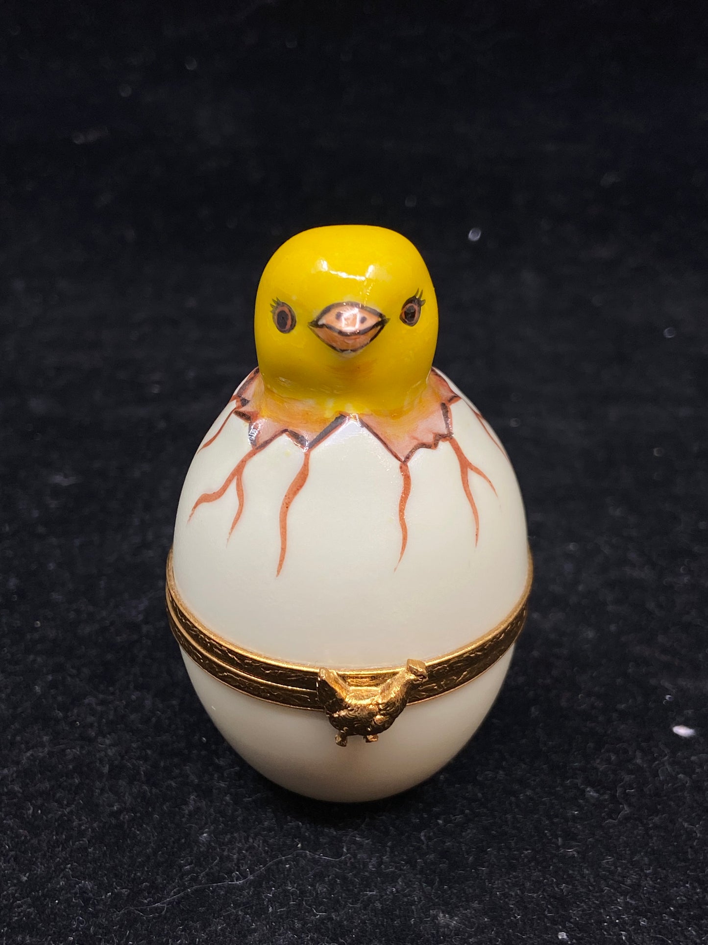 Limoges Chick in Egg (27395)