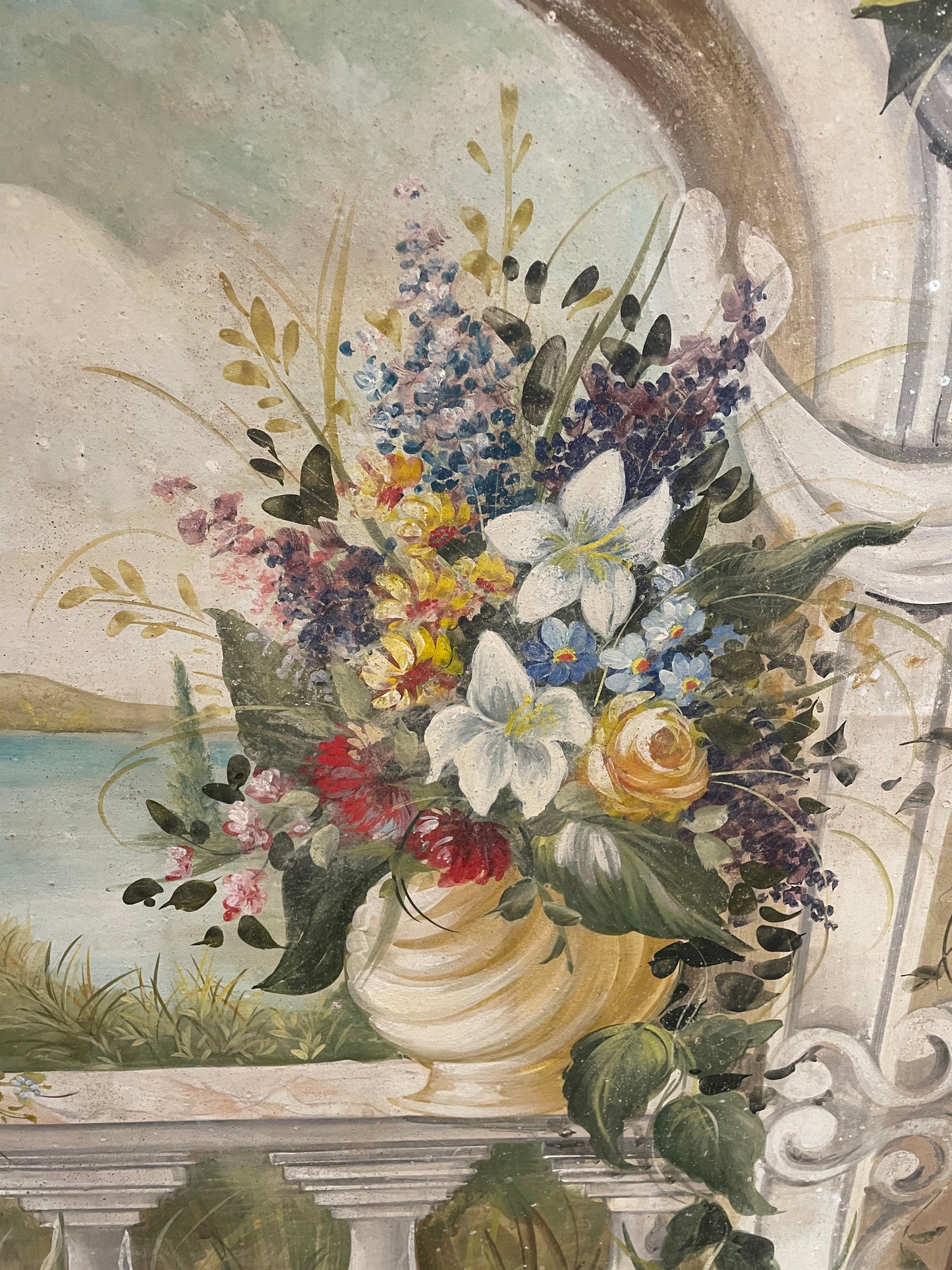 French Window Scene Trompe-L'oeil (0NH002)