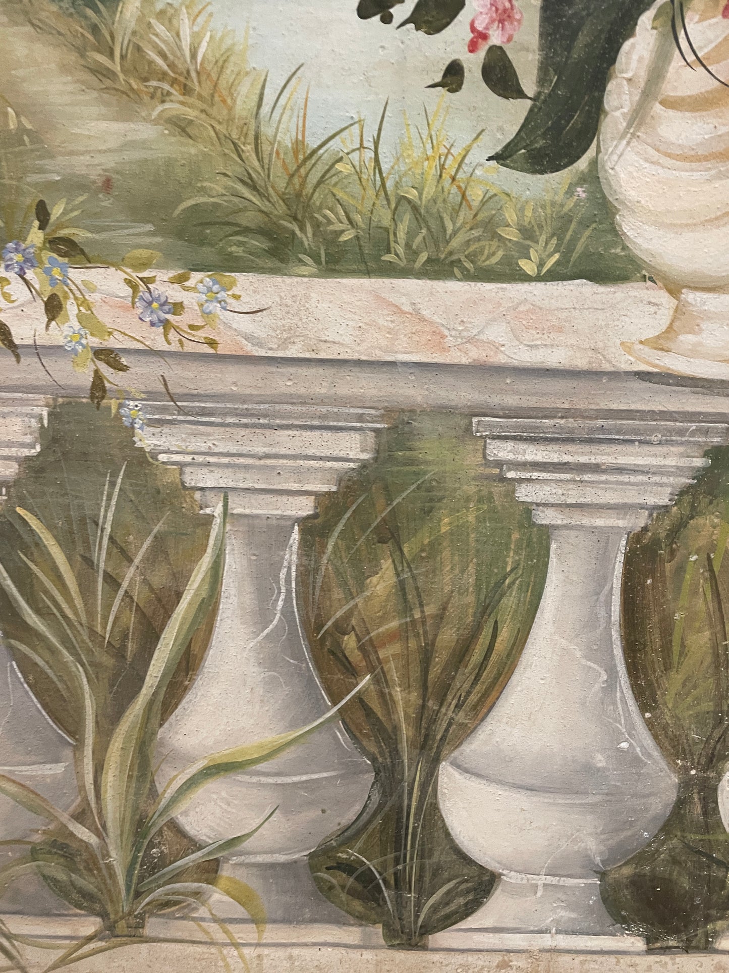 French Window Scene Trompe-L'oeil (0NH002)