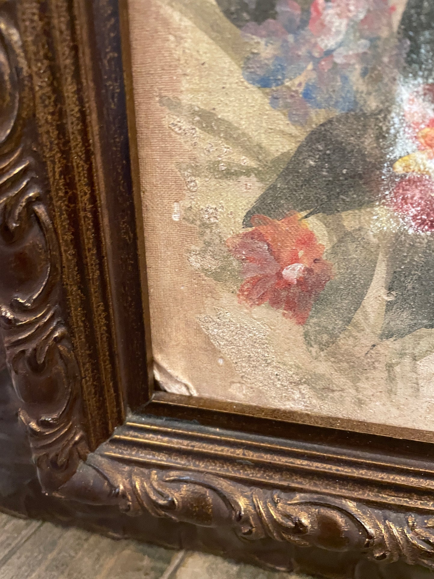 French Window Scene Trompe-L'oeil (0NH002)