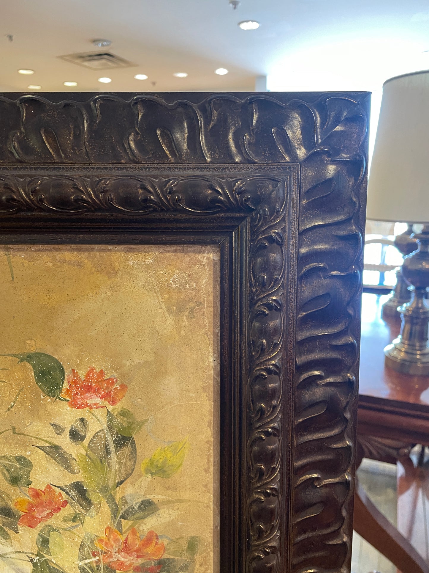 French Window Scene Trompe-L'oeil (0NH002)
