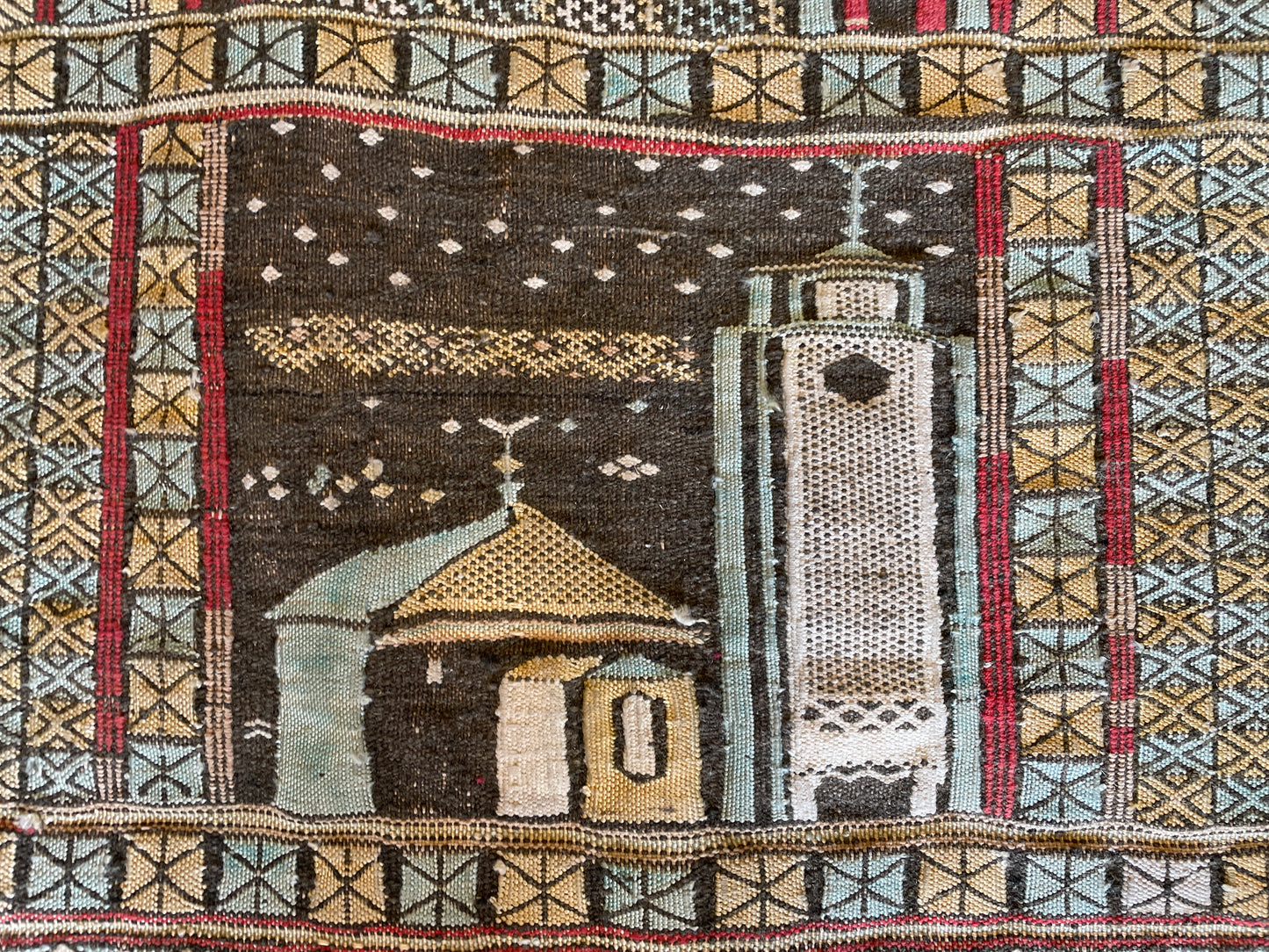 Hand Knotted Antique Baluch Rug (Approx. 3'5x4'8) (0JL00A)
