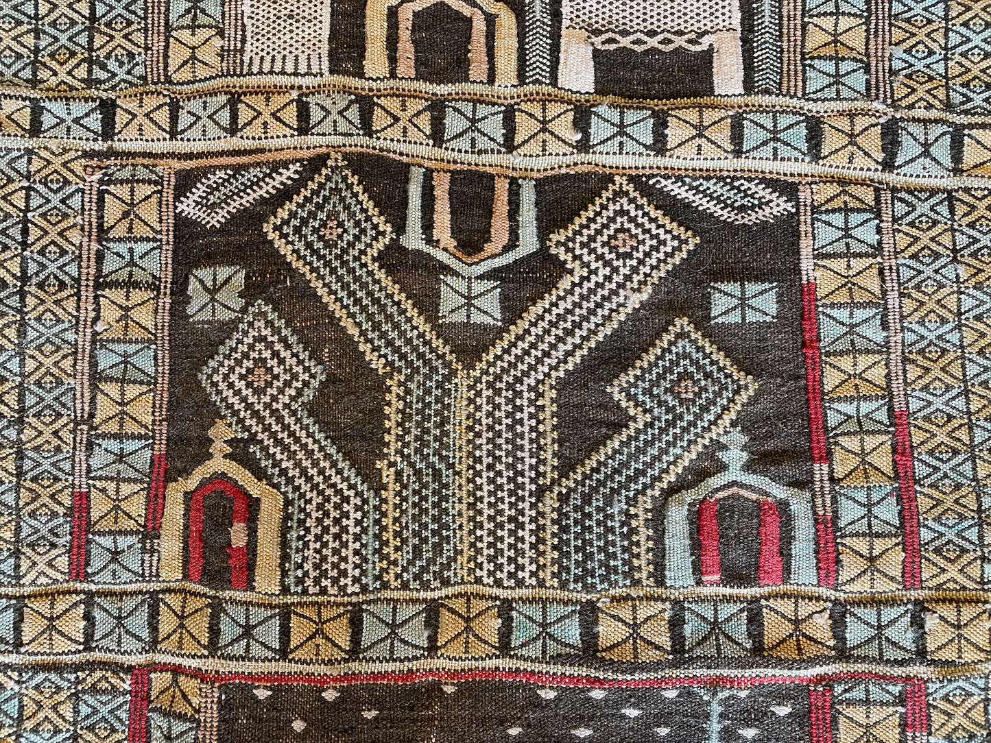 Hand Knotted Antique Baluch Rug (Approx. 3'5x4'8) (0JL00A)