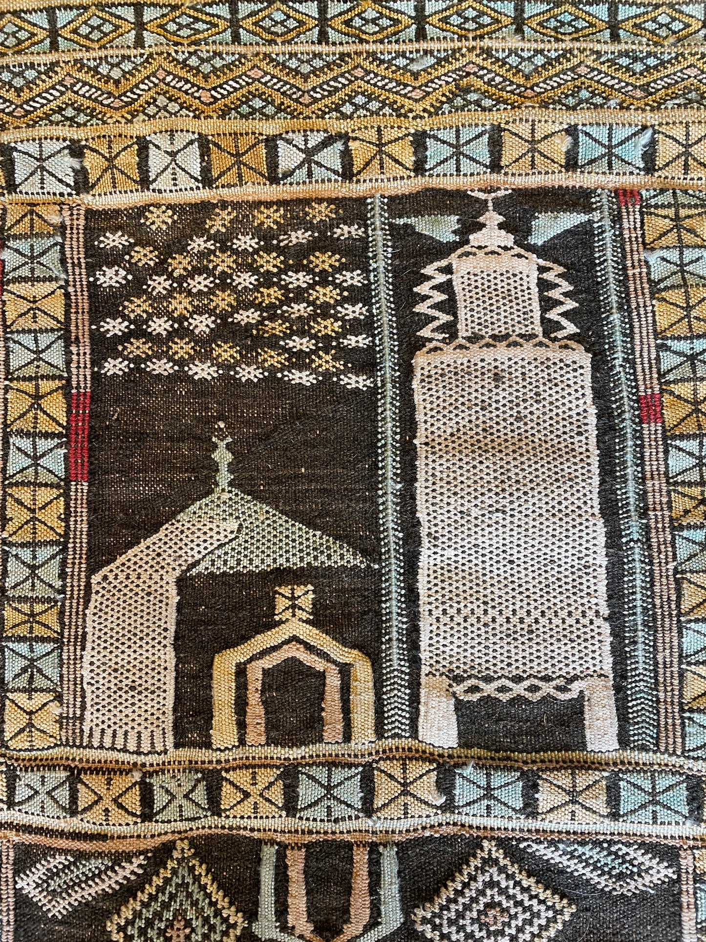 Hand Knotted Antique Baluch Rug (Approx. 3'5x4'8) (0JL00A)