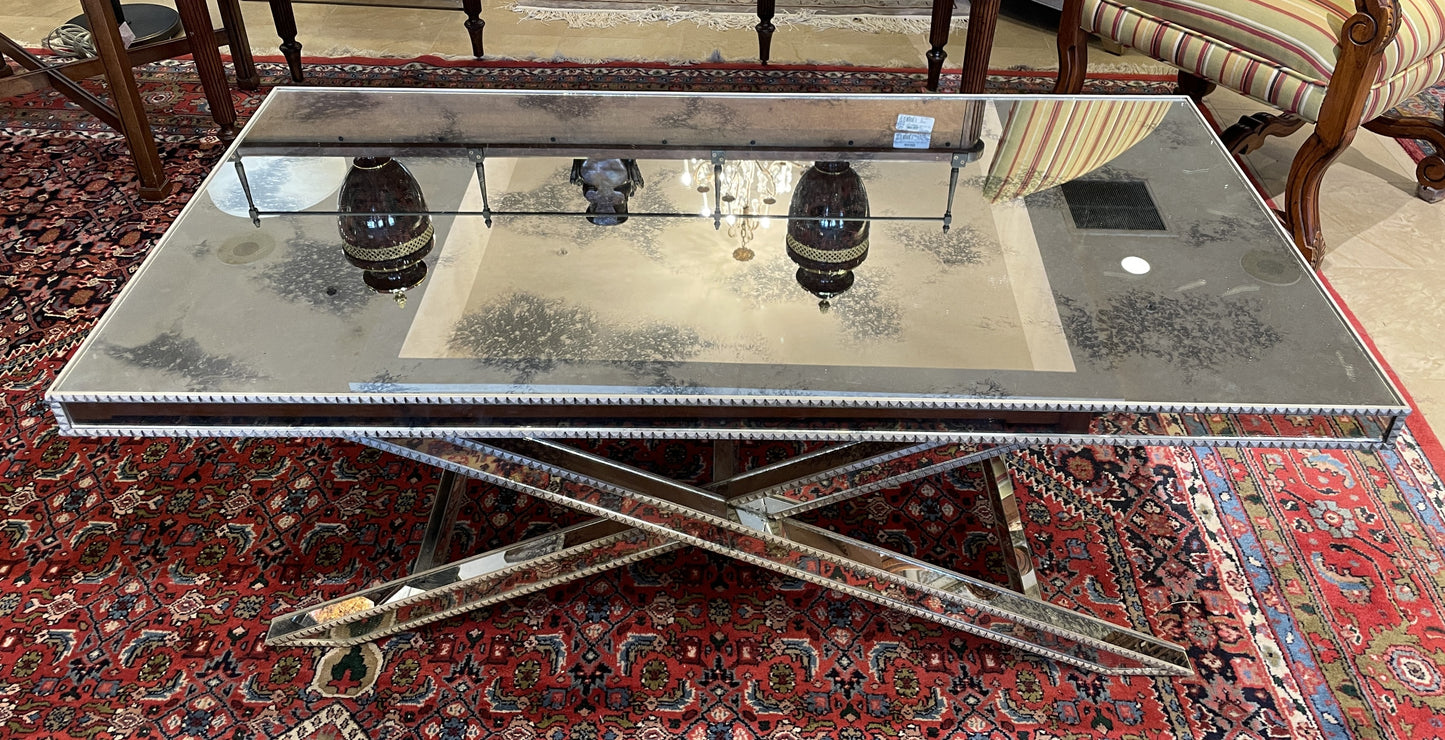 Mirrored Coffee Table, as is (0G0018)