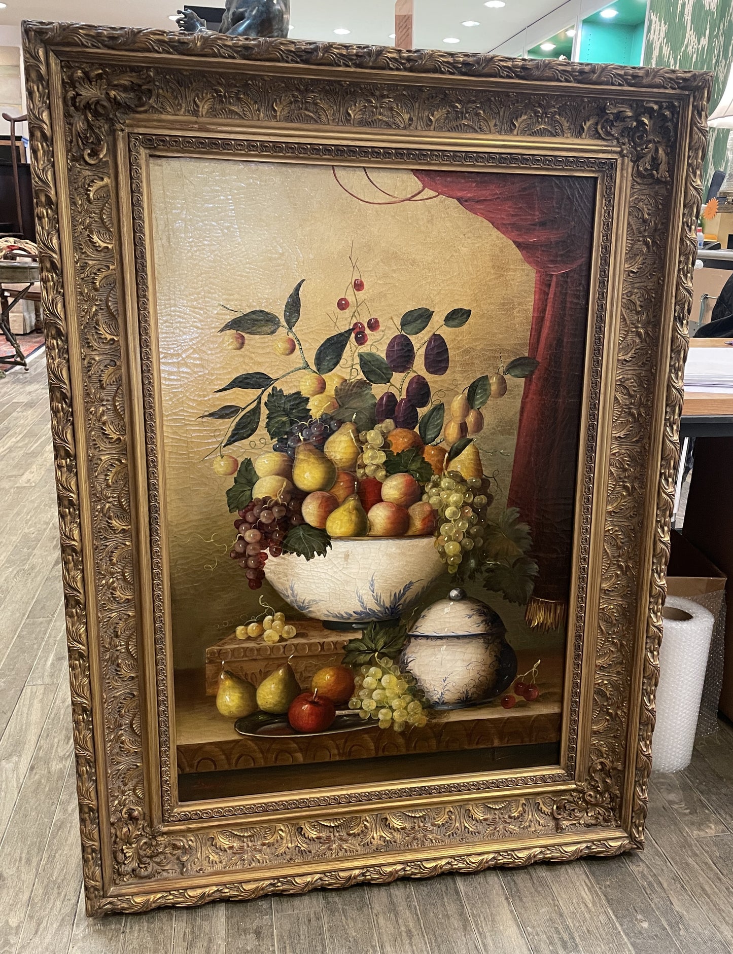 Edilmer Sanchez Still Life Giclee on Canvas (0KO003)