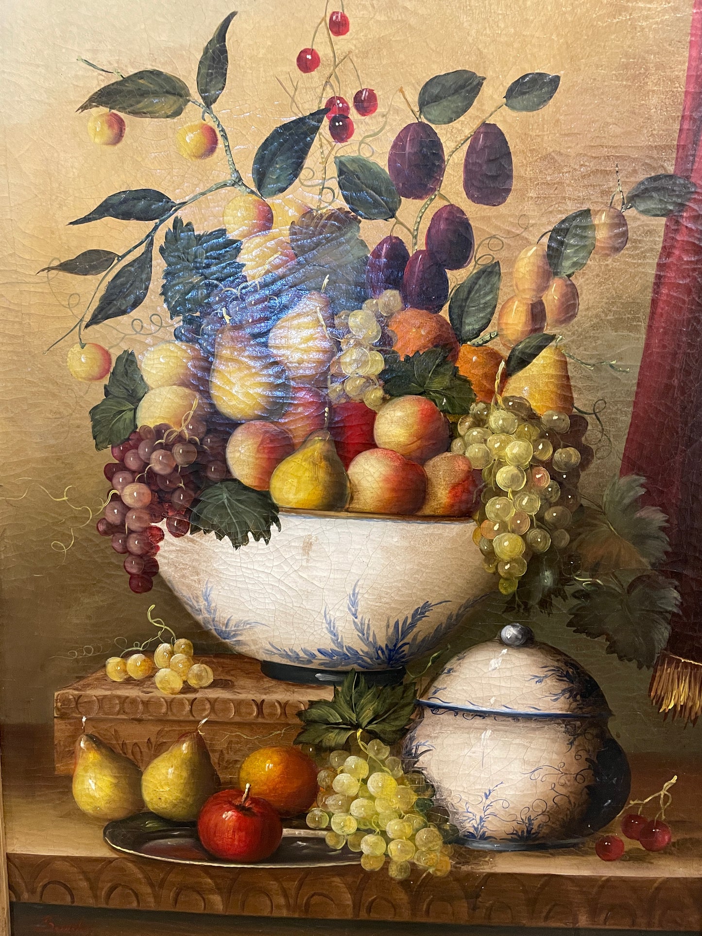 Edilmer Sanchez Still Life Giclee on Canvas (0KO003)