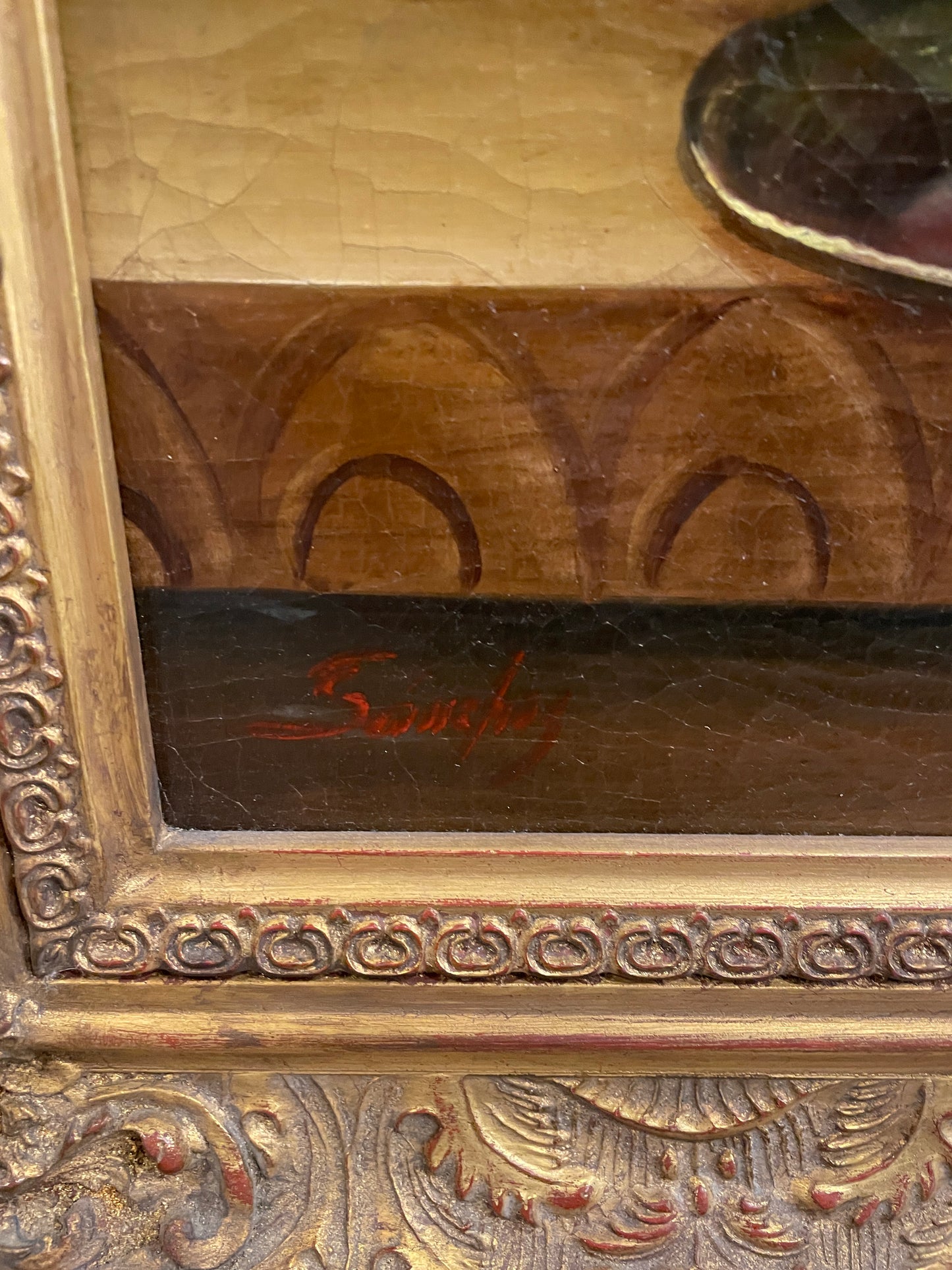 Edilmer Sanchez Still Life Giclee on Canvas (0KO003)