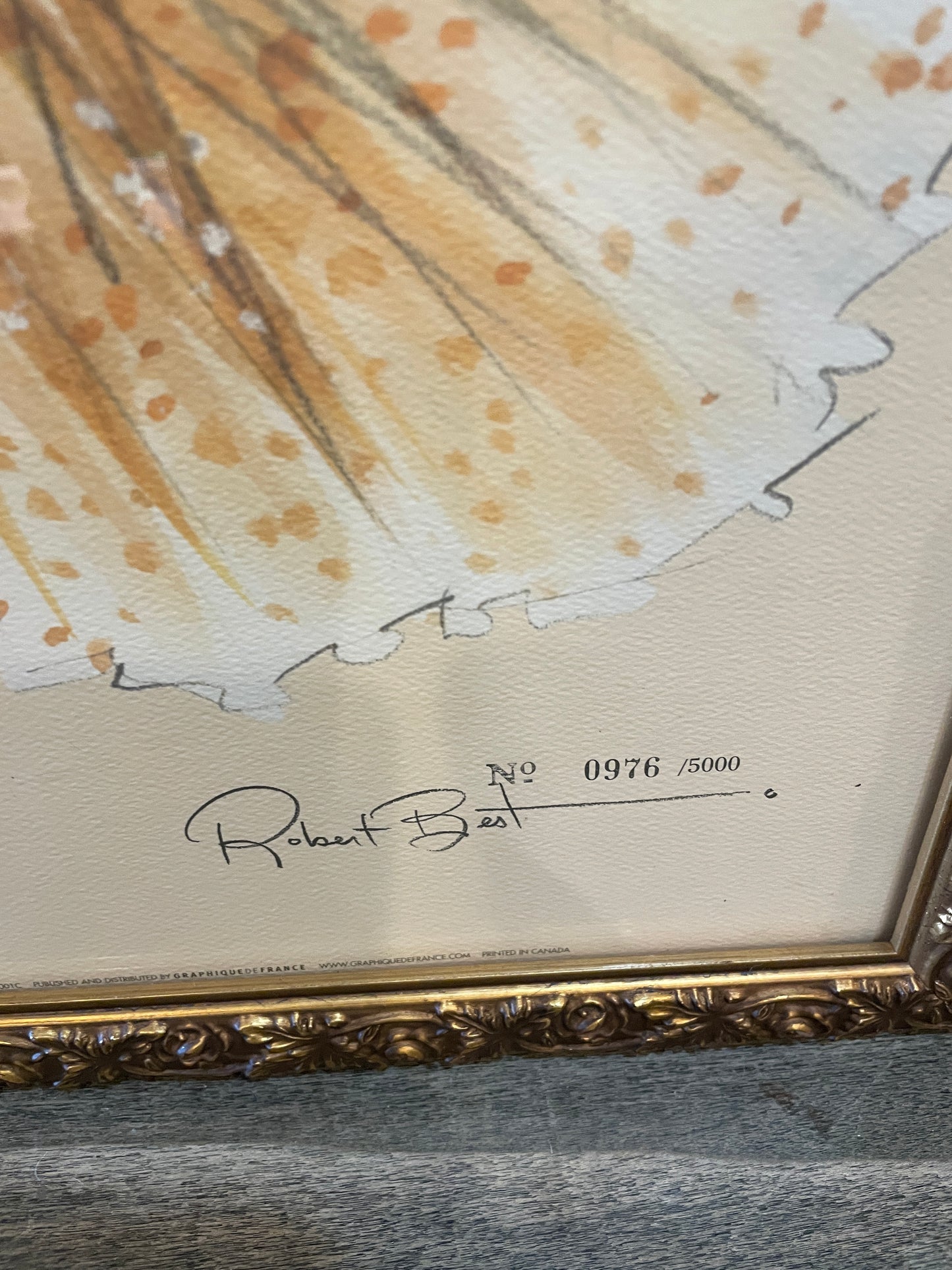 Robert Best "Barbie" Lithograph (01D029)