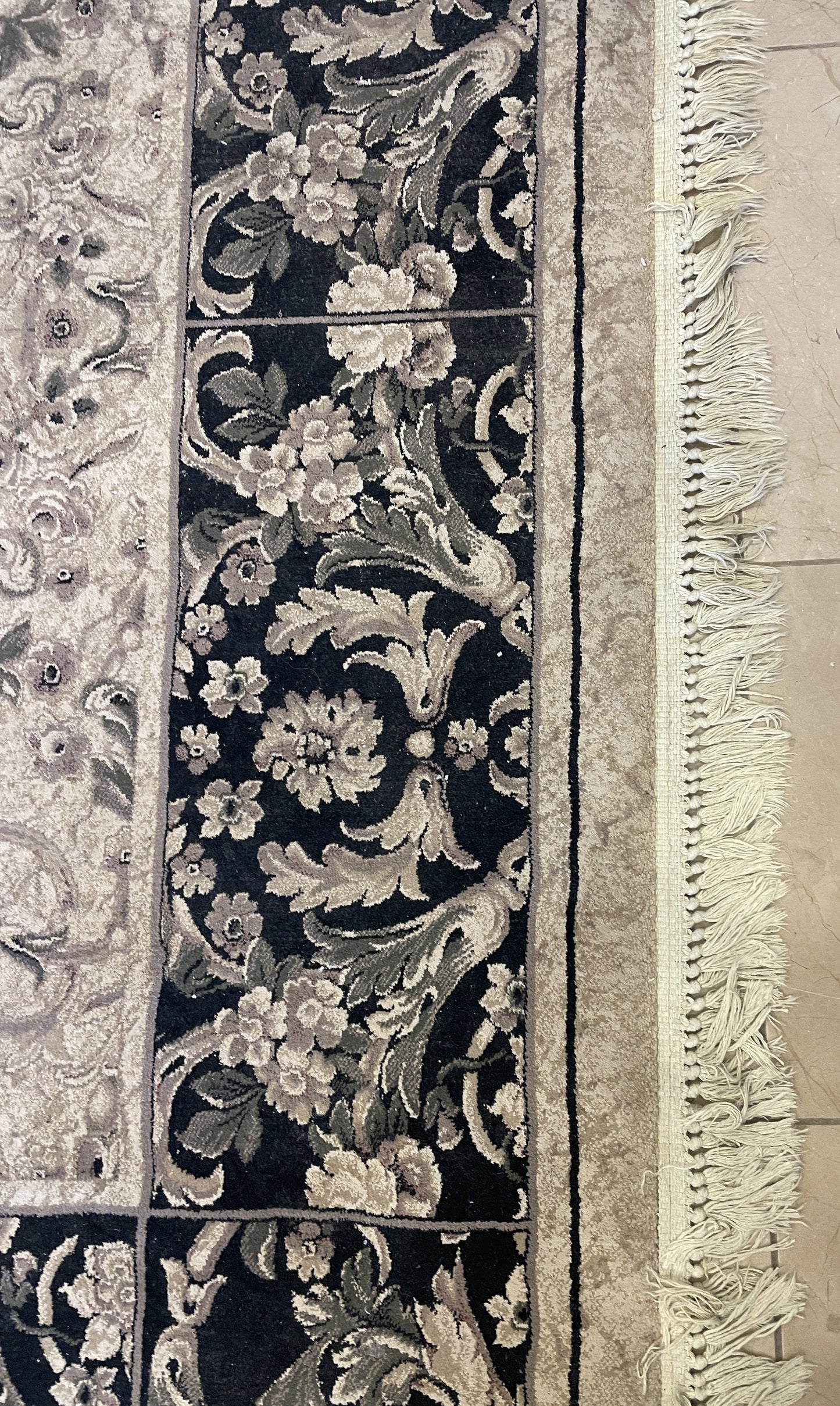 Machine Made Rug in Grays (Approx. 5x7.5) (0K9002)