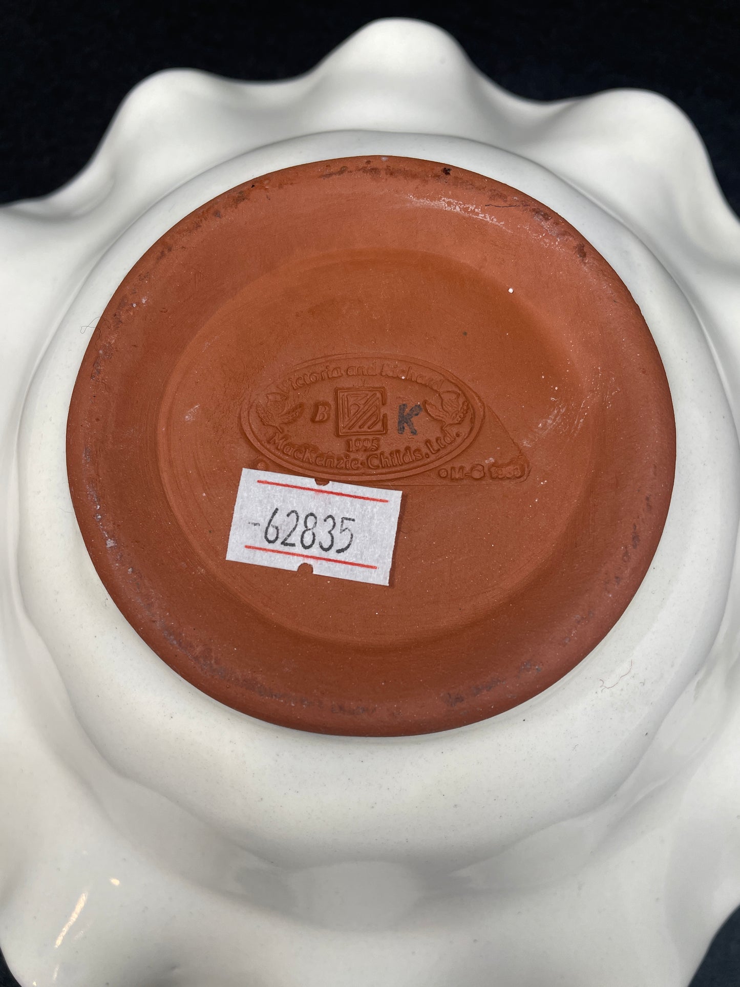 Mackenzie-Childs Vintage Rose Cottage 8" Bowl (012009)