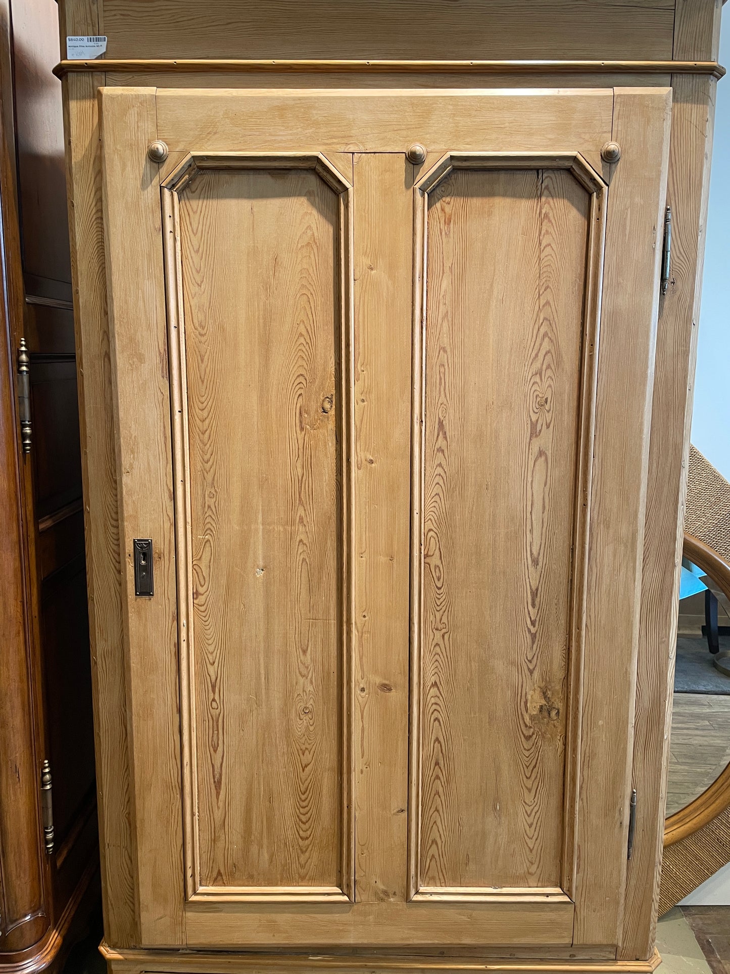 Antique Pine Armoire AS IS (0CG001)