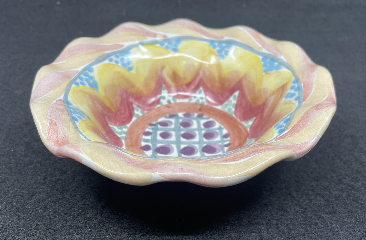 Mackenzie-Childs Vintage Keukenhof Bowl 5" (01200A)