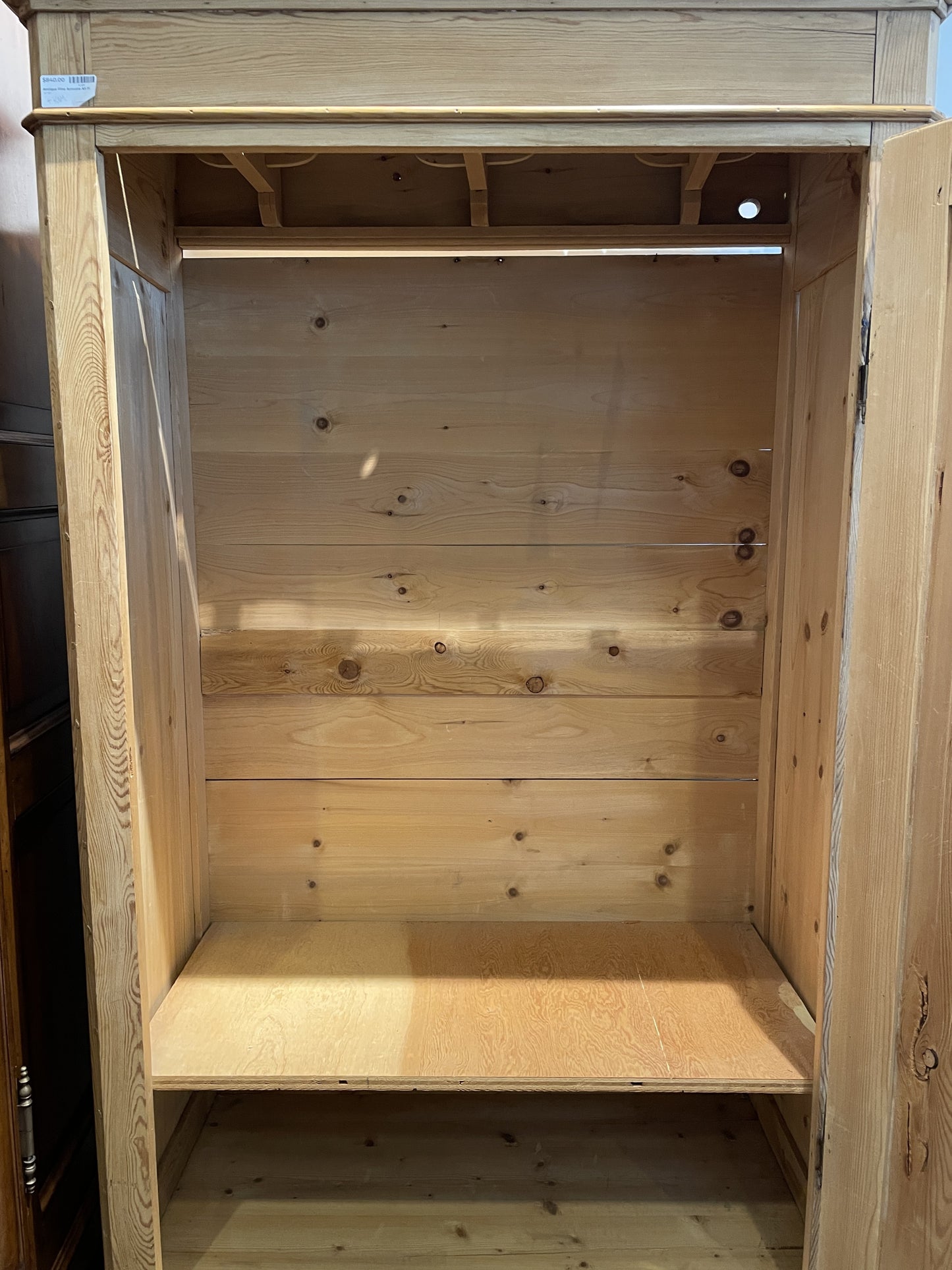 Antique Pine Armoire AS IS (0CG001)