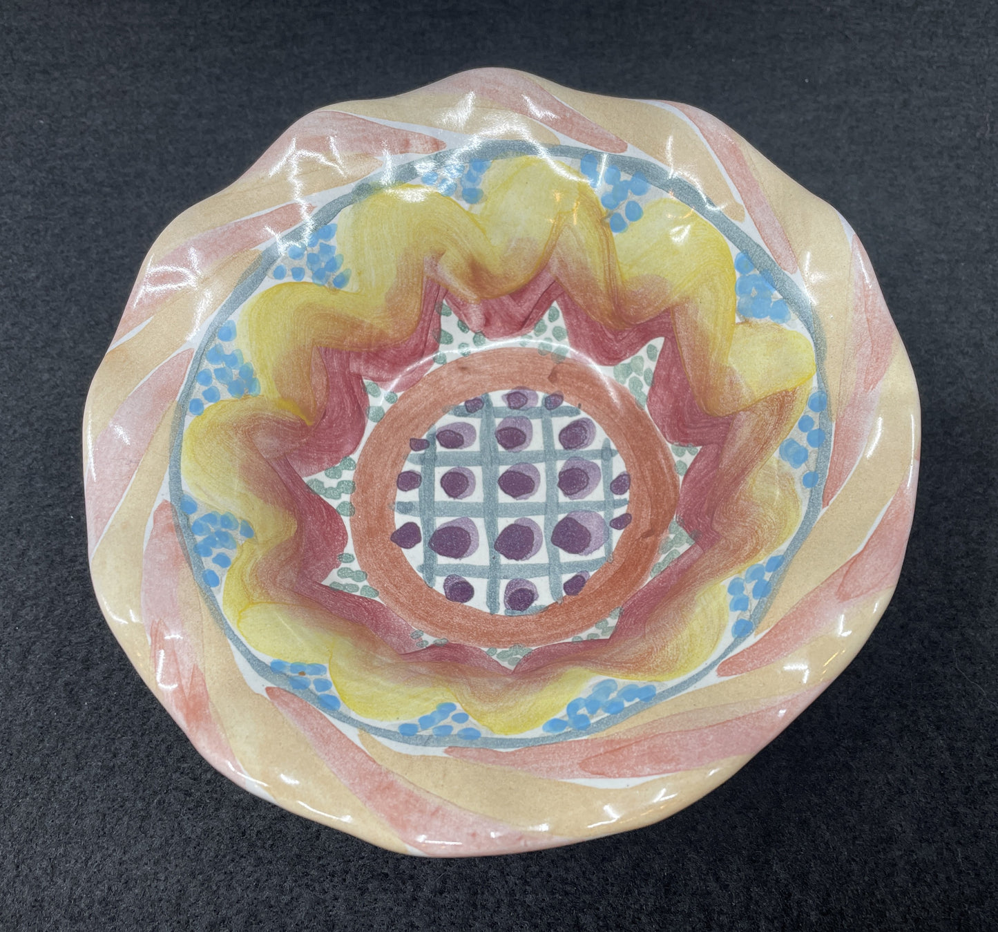 Mackenzie-Childs Vintage Keukenhof Bowl 5" (01200A)