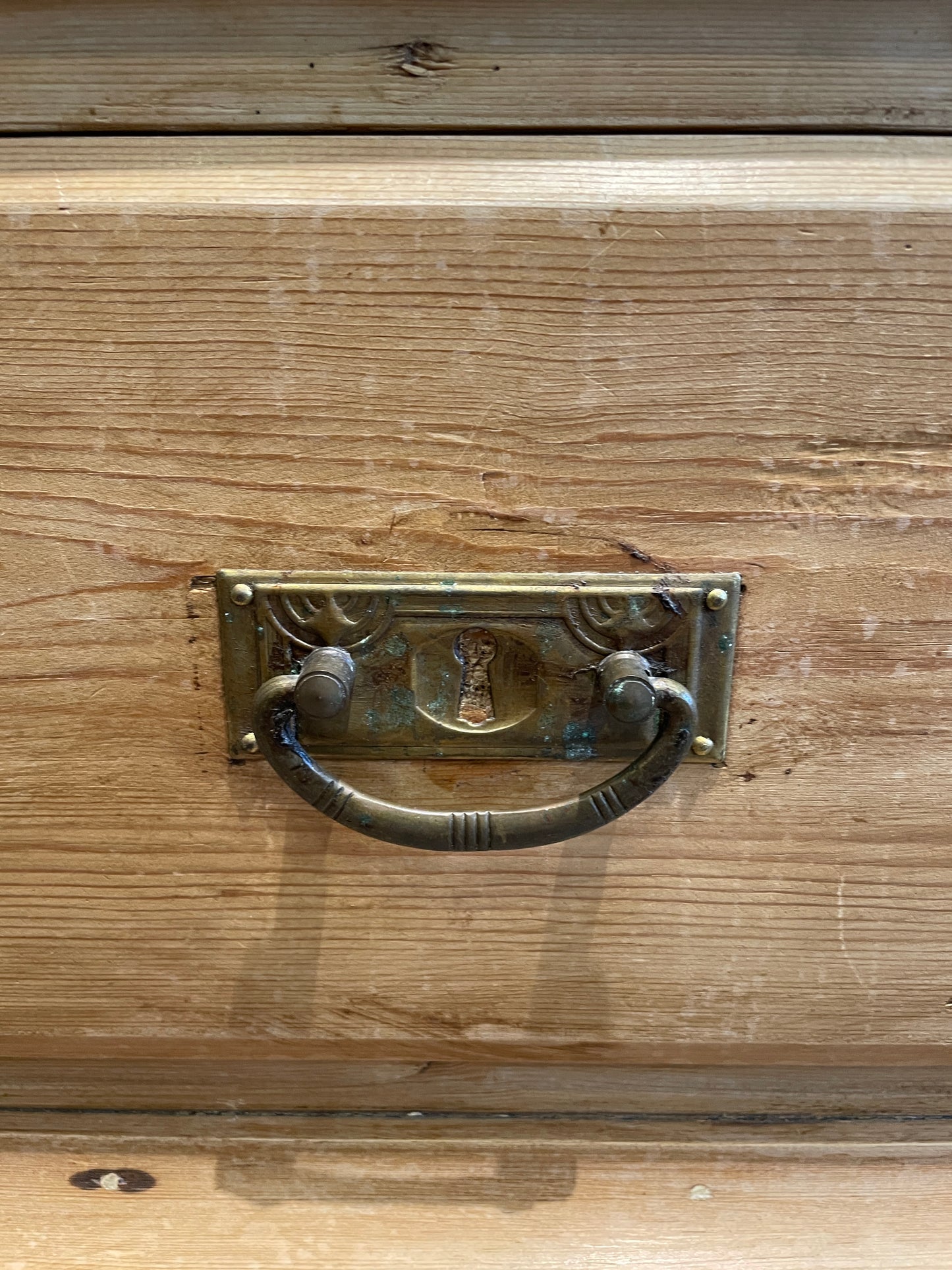 Antique Pine Armoire AS IS (0CG001)
