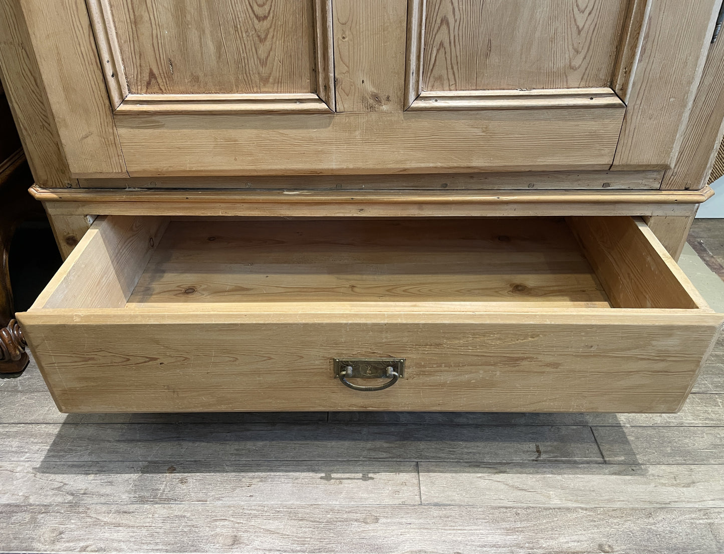 Antique Pine Armoire AS IS (0CG001)