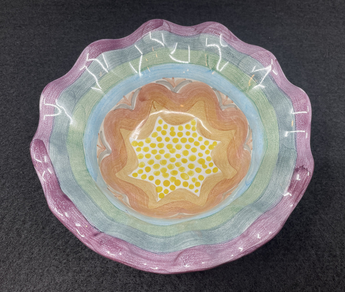 Mackenzie-Childs Vintage Brittany Bowl 5" (01200C)