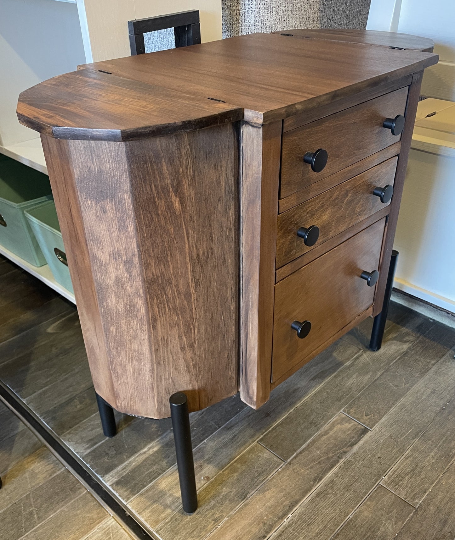 Martha Washington Sewing Cabinet, Refinished (0KN002)