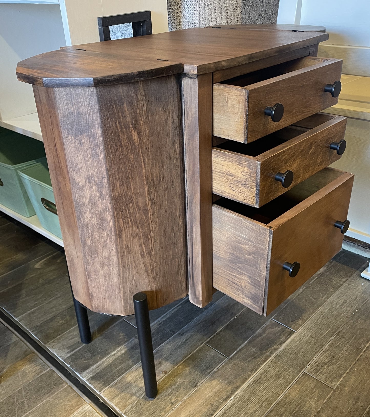 Martha Washington Sewing Cabinet, Refinished (0KN002)