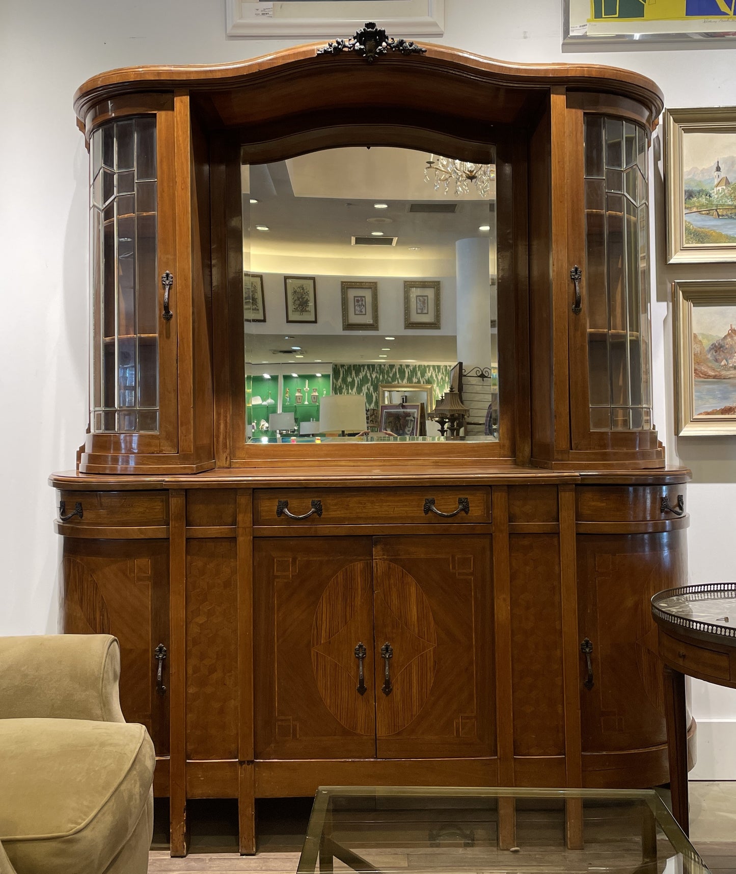 Antique Louis XV Sideboard 18-19th Century (0G001A)