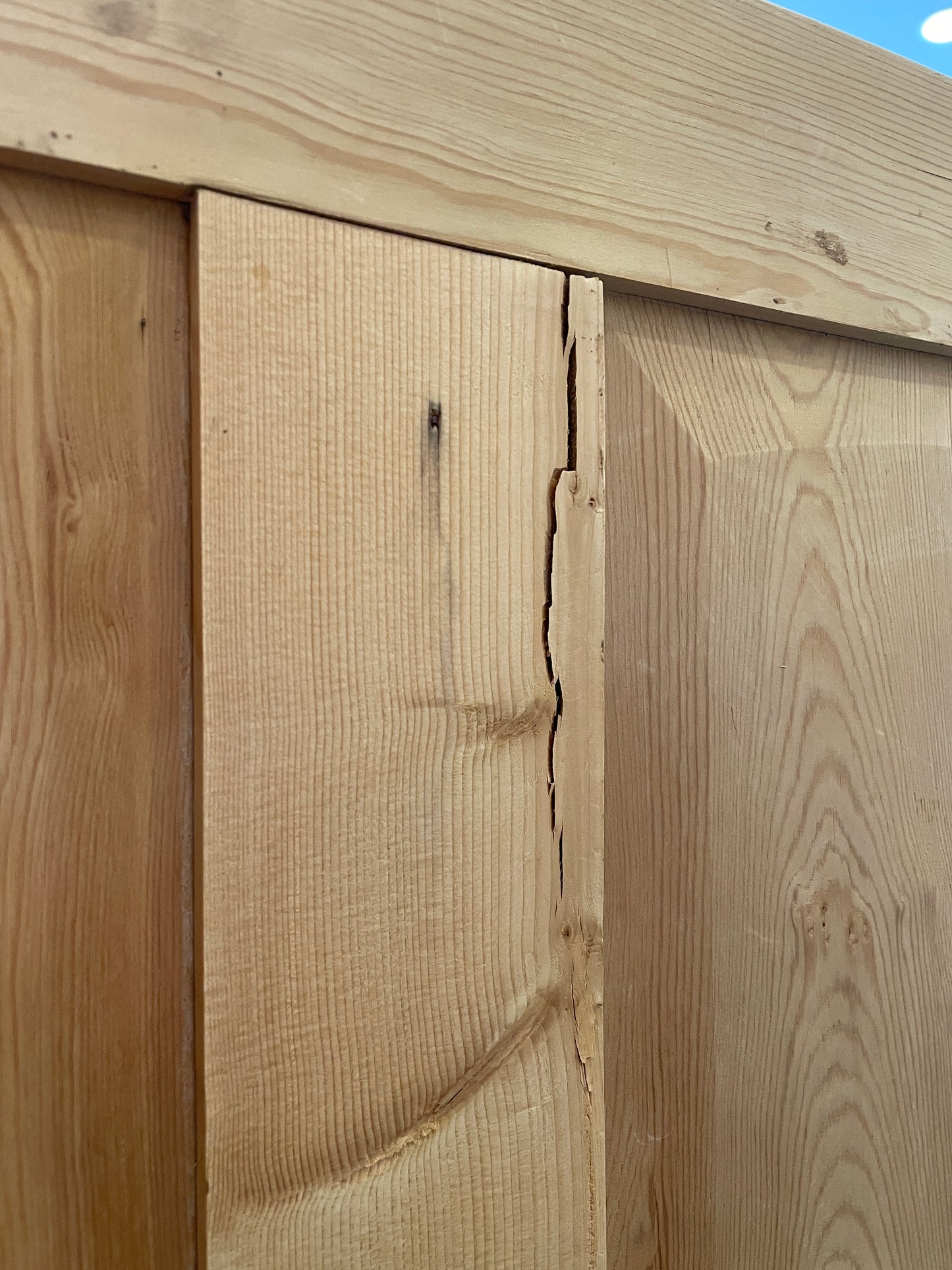 Antique Pine Armoire AS IS (0CG001)
