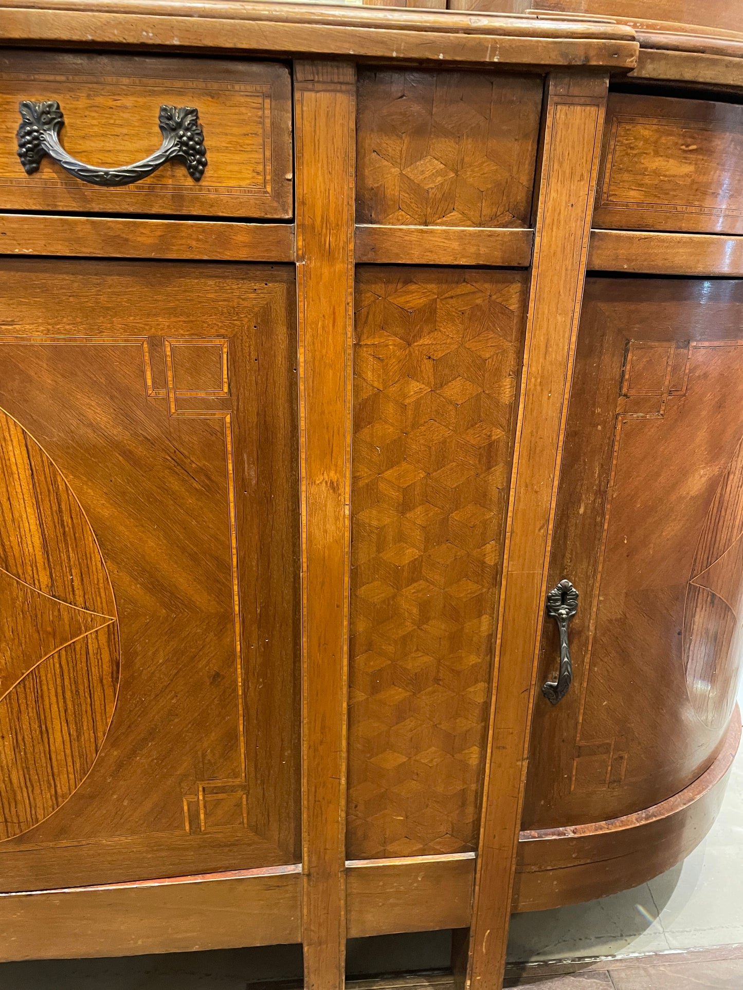 Antique Louis XV Sideboard 18-19th Century (0G001A)