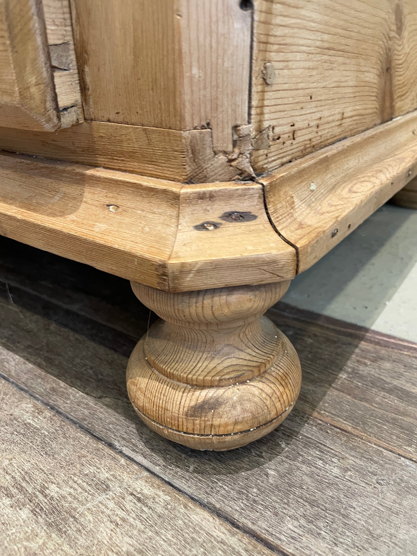 Antique Pine Armoire AS IS (0CG001)