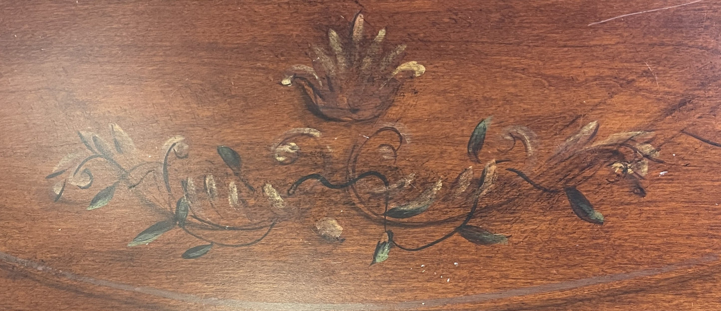 Ethan Allen Faux Finished Demilune Cabinet (0KO005)