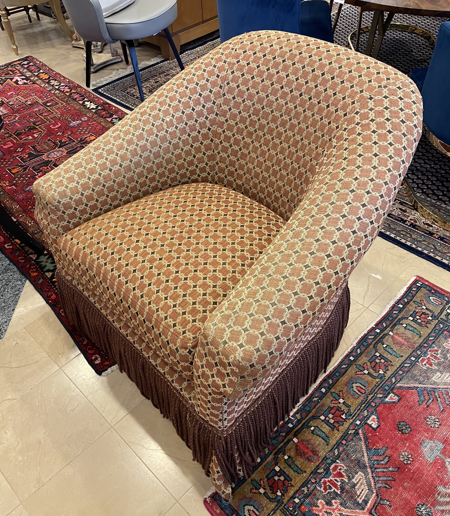 Century Swivel Chair, as is (Two Available) (0GW001)