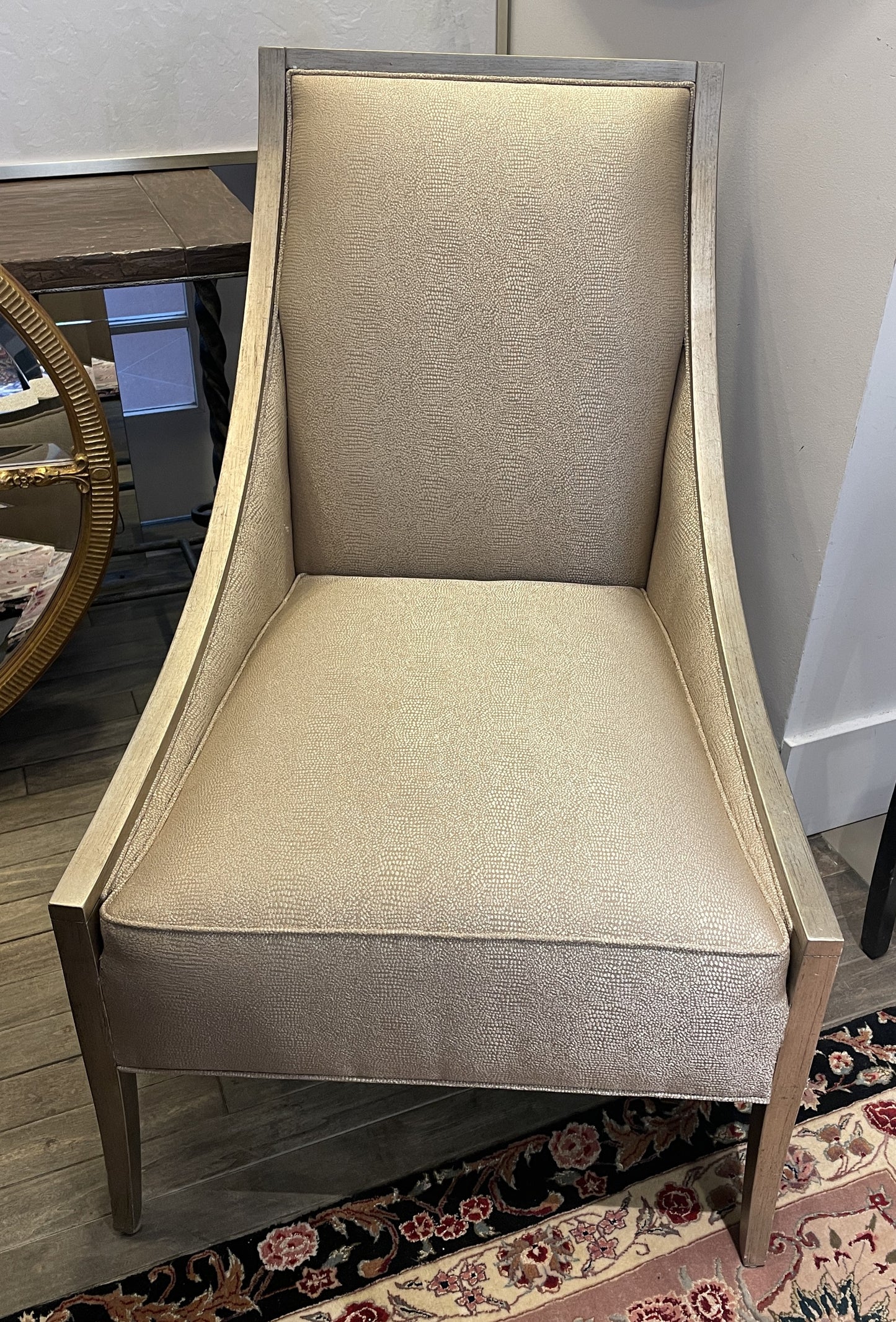 Caracole Slant Back Occasional Chair (0KP00E)