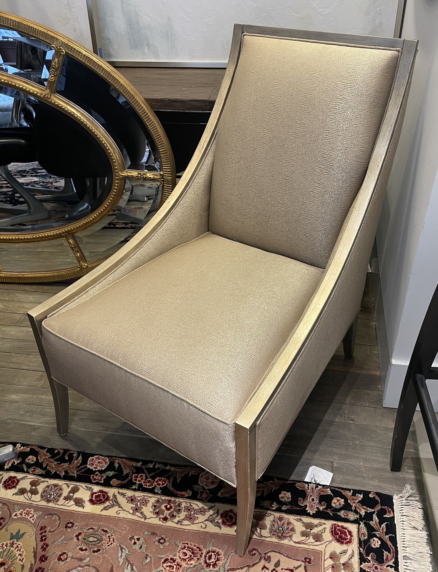 Caracole Slant Back Occasional Chair (0KP00E)