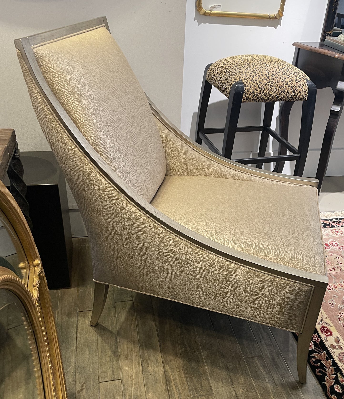 Caracole Slant Back Occasional Chair (0KP00E)