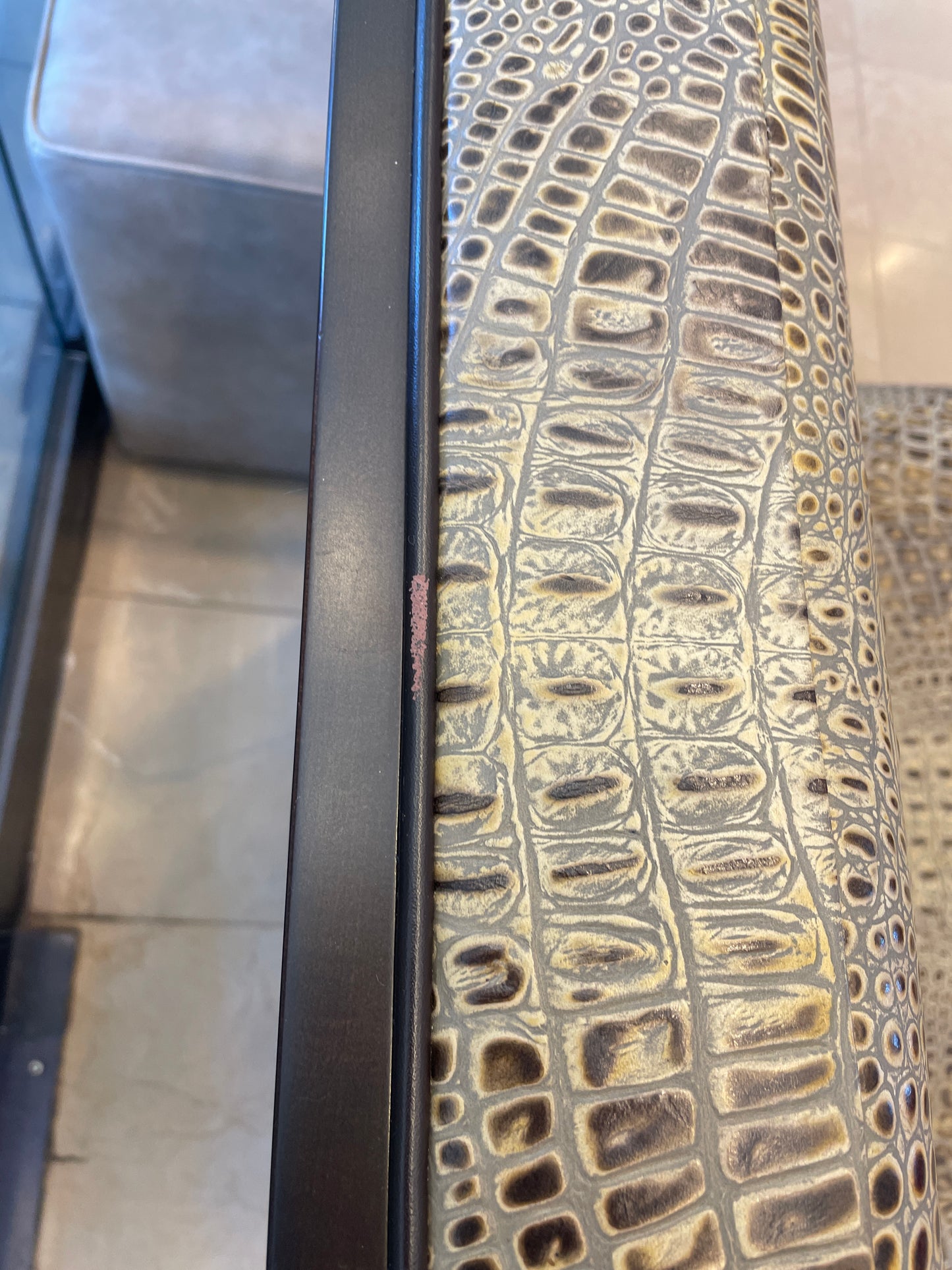 Interior Crafts Alligator Armless Occasional Chair (Two available 0KP00F and 0KP00G)