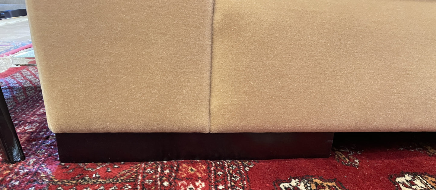 Interior Crafts Mohair and Silk Custom Sofa (0KP00L)