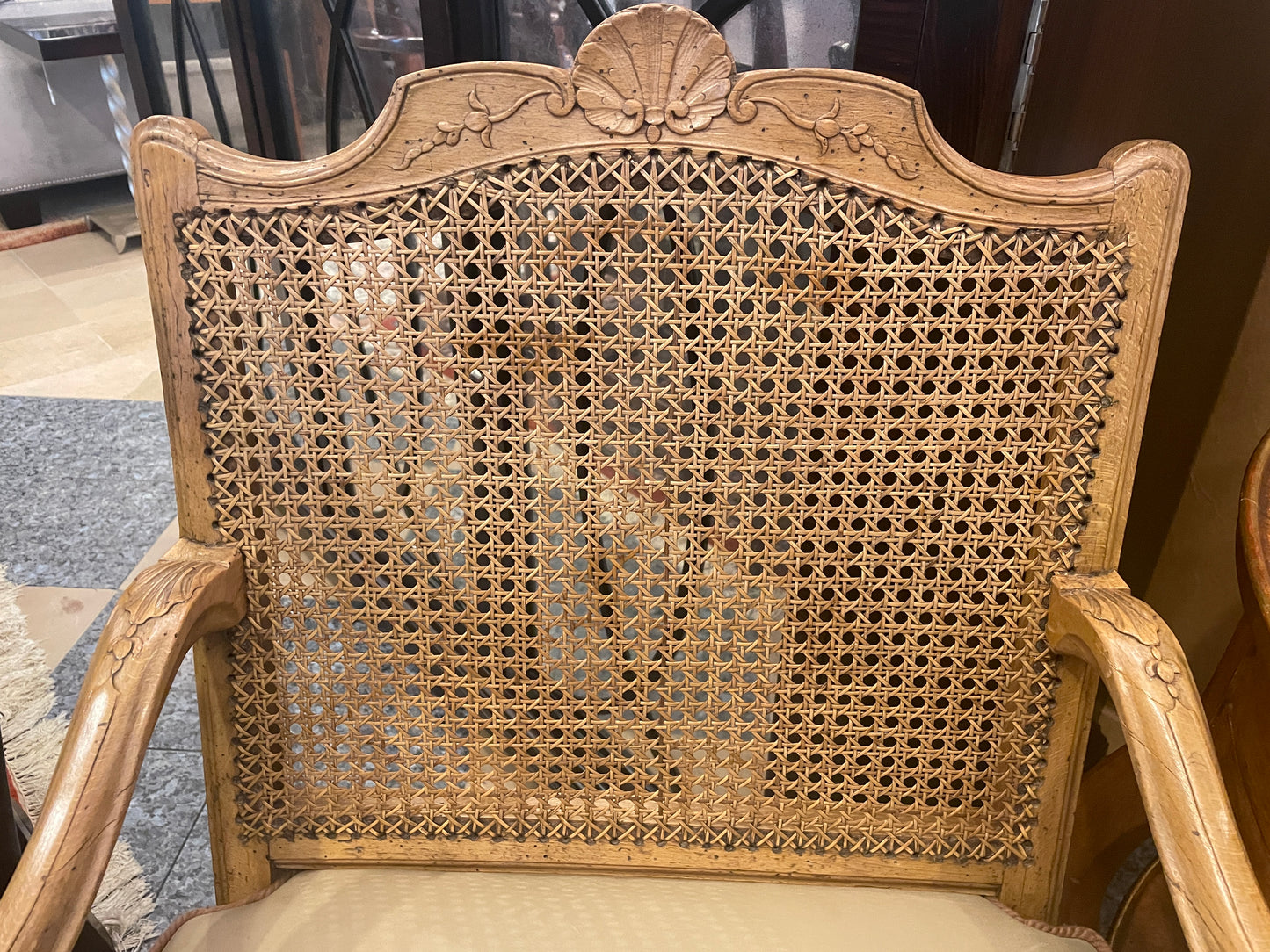 Antique Louis XV Fauteuil, AS IS (Two available 0O4005, 0O4006)