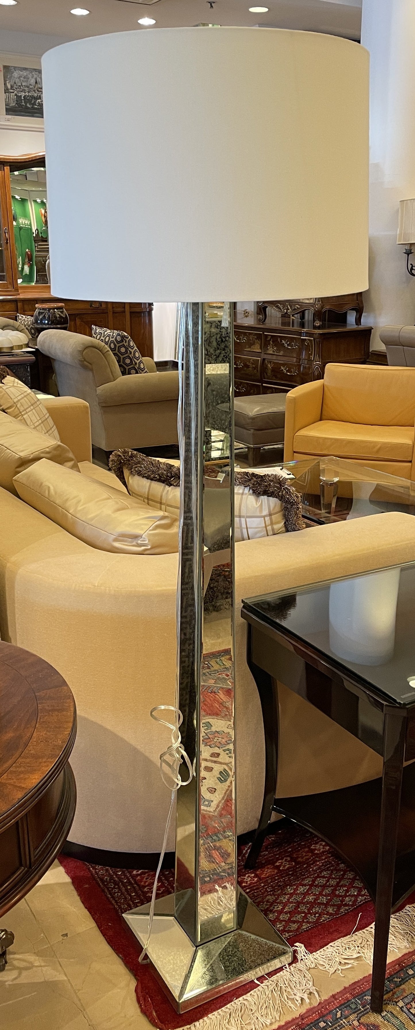 Mirrored Floor Lamp (Two available 0KP007 and 0KP008)