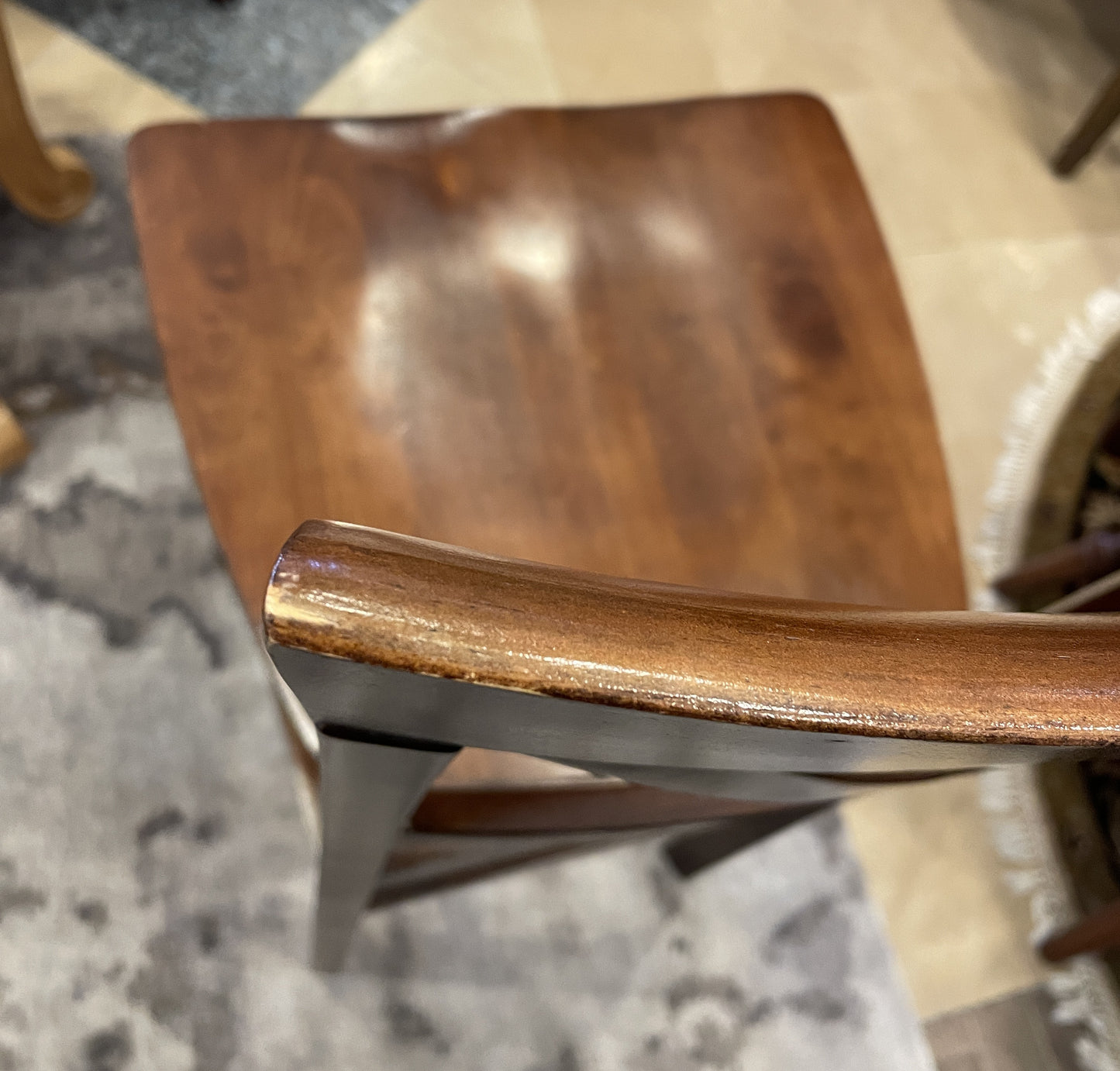 Bar Height Dining Table with 6 stools (0GZ002)