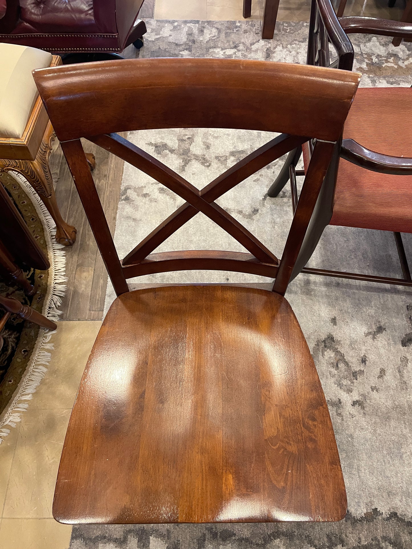 Bar Height Dining Table with 6 stools (0GZ002)