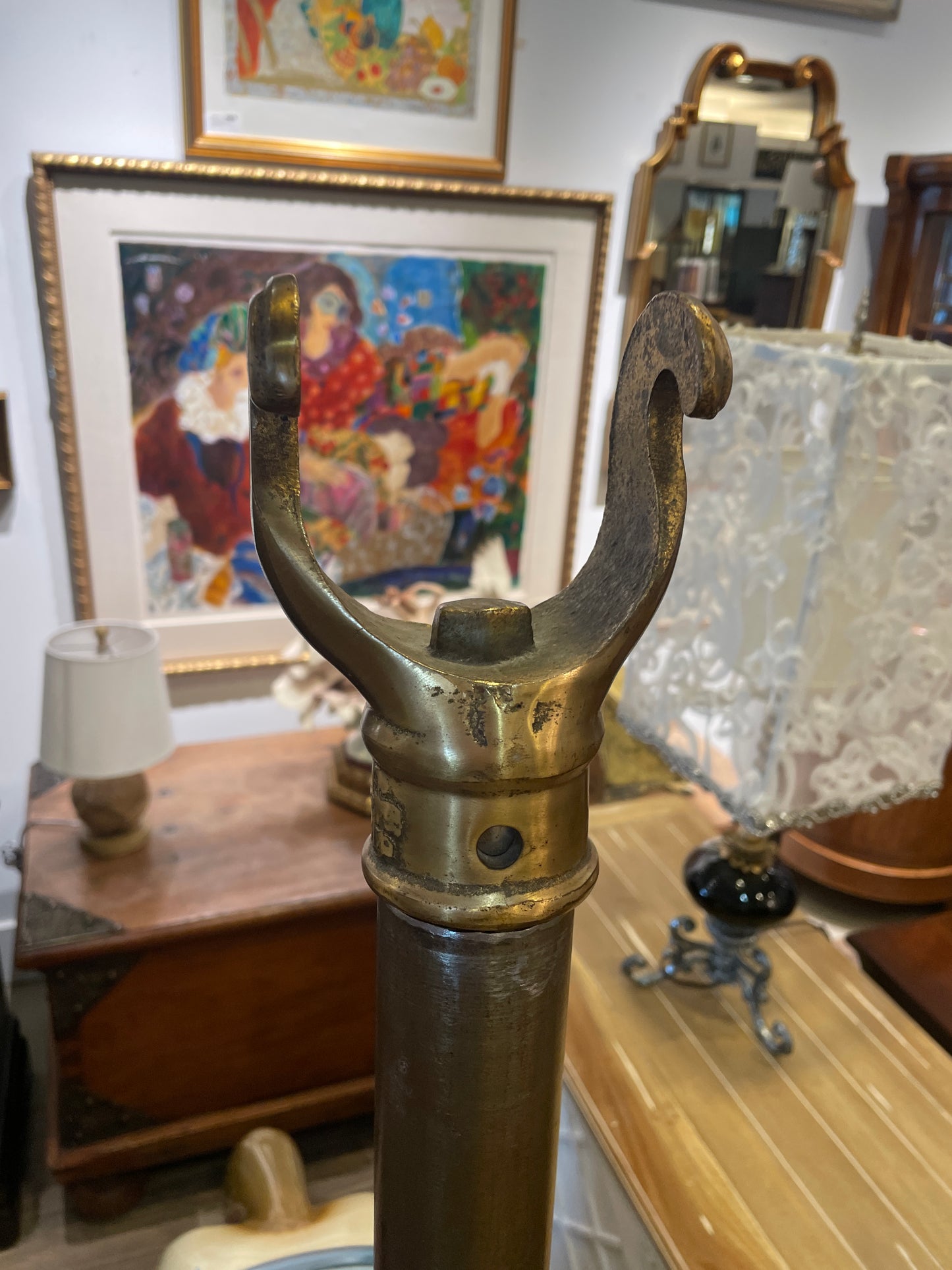 Allan Herschell Attributed Repainted Carousel Horse, Jumper with Jewels (060005)