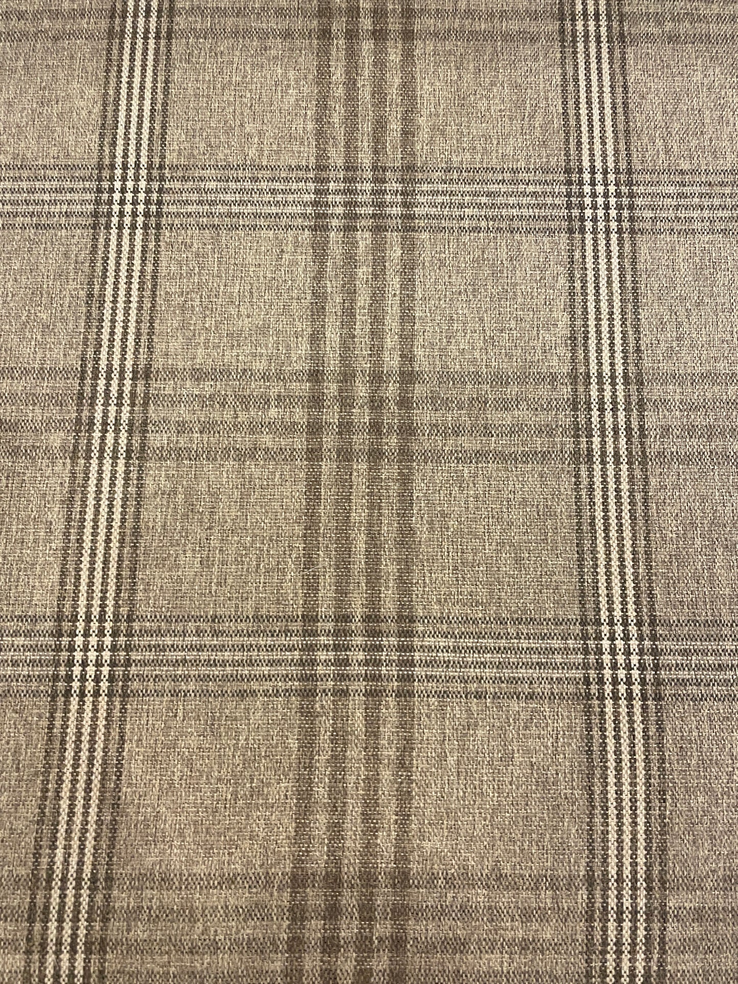 Barclay Butera Plaid Sofa, wool (Two available 0OG001, 0OG002)