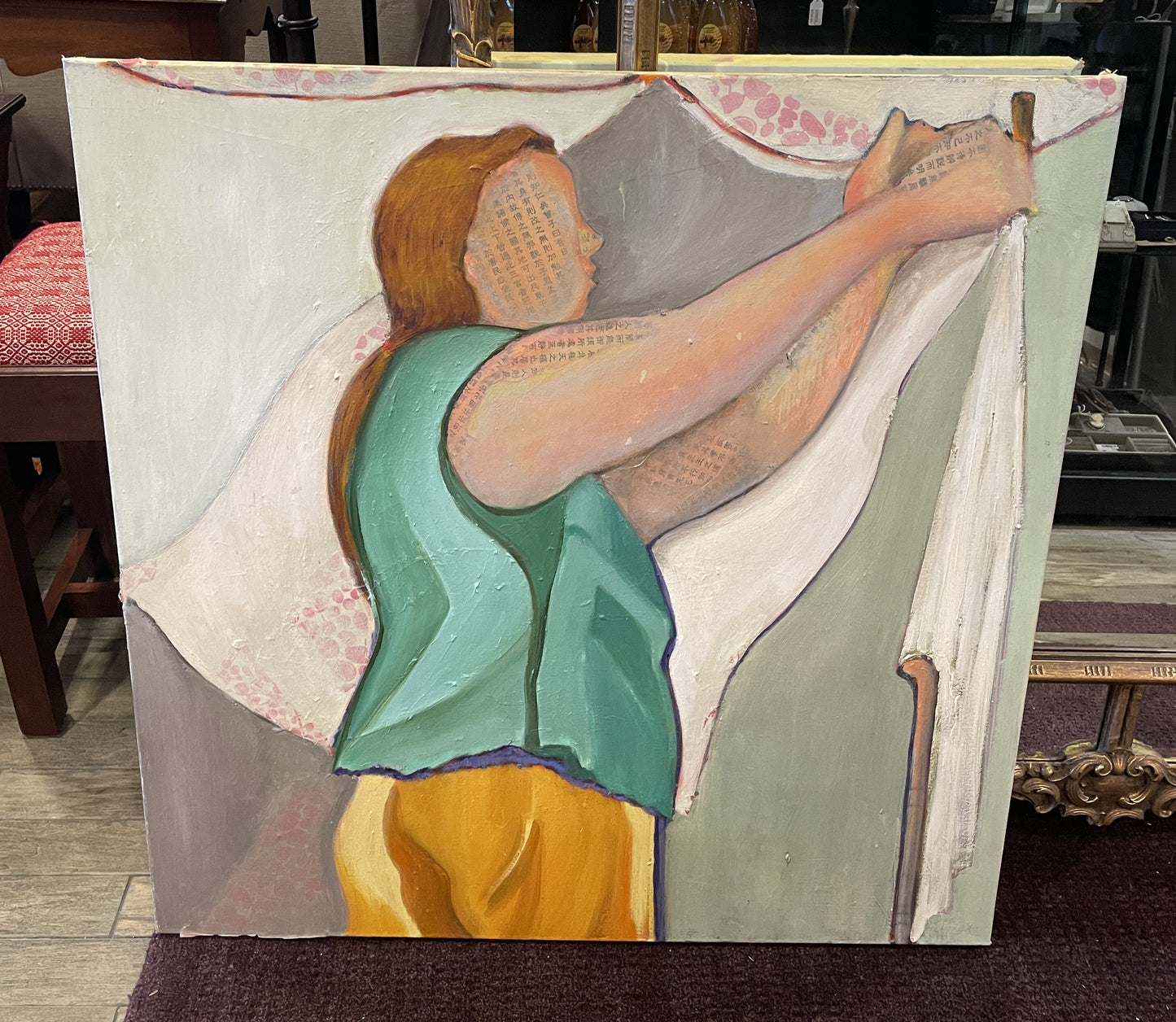 Clothesline by Tina Schrementi, Multi Media (0A500A)