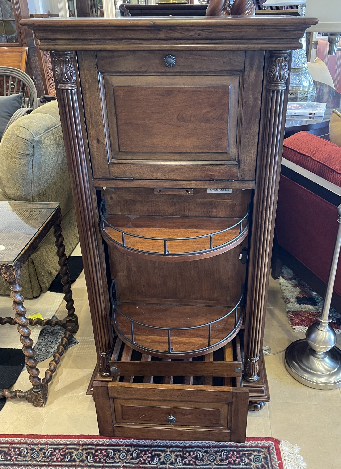 Howard Miller Bar Cabinet, AS IS (0GZ00D)