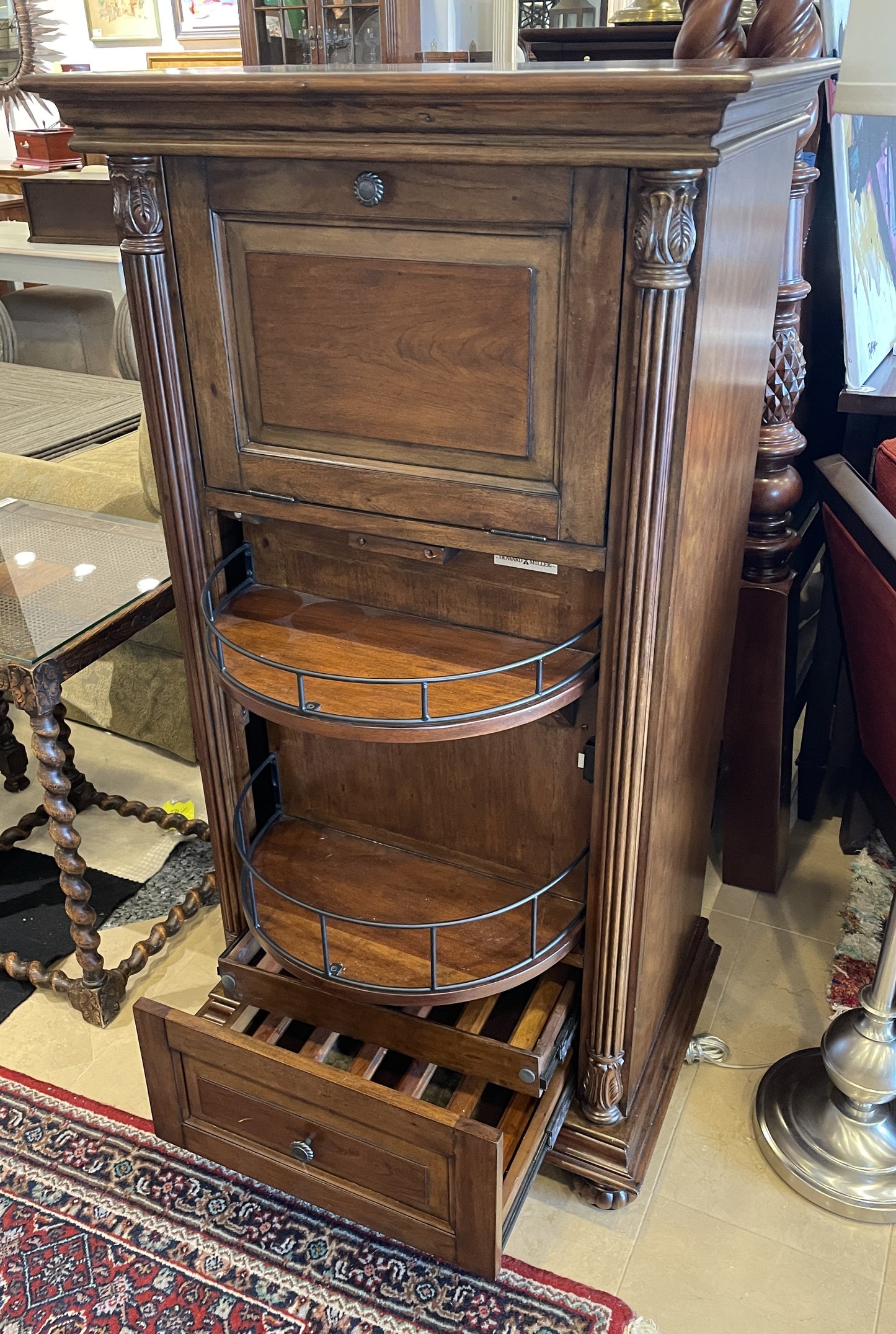 Howard Miller Bar Cabinet, AS IS (0GZ00D)