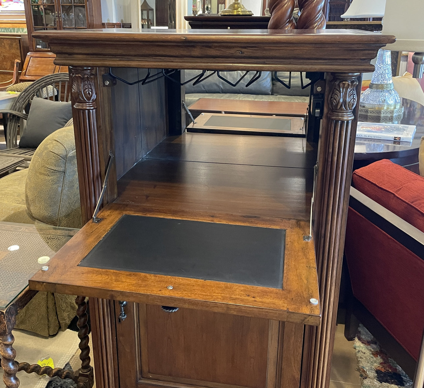 Howard Miller Bar Cabinet, AS IS (0GZ00D)