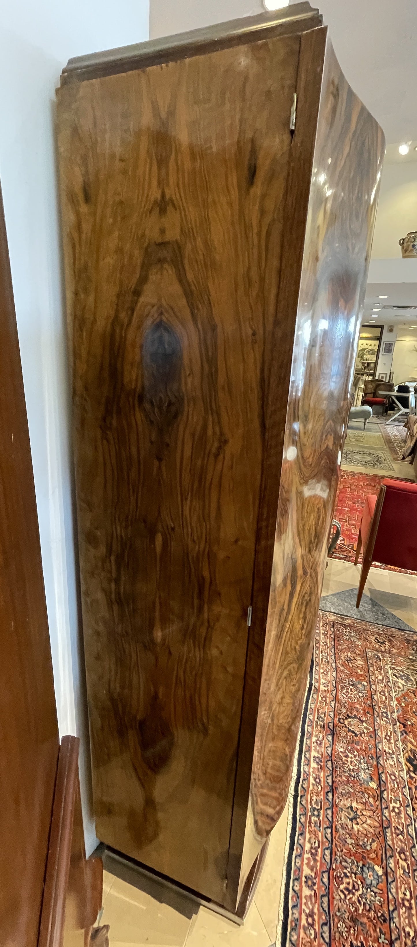 Art Deco Three Door Armoire/Bar (0KP00M)