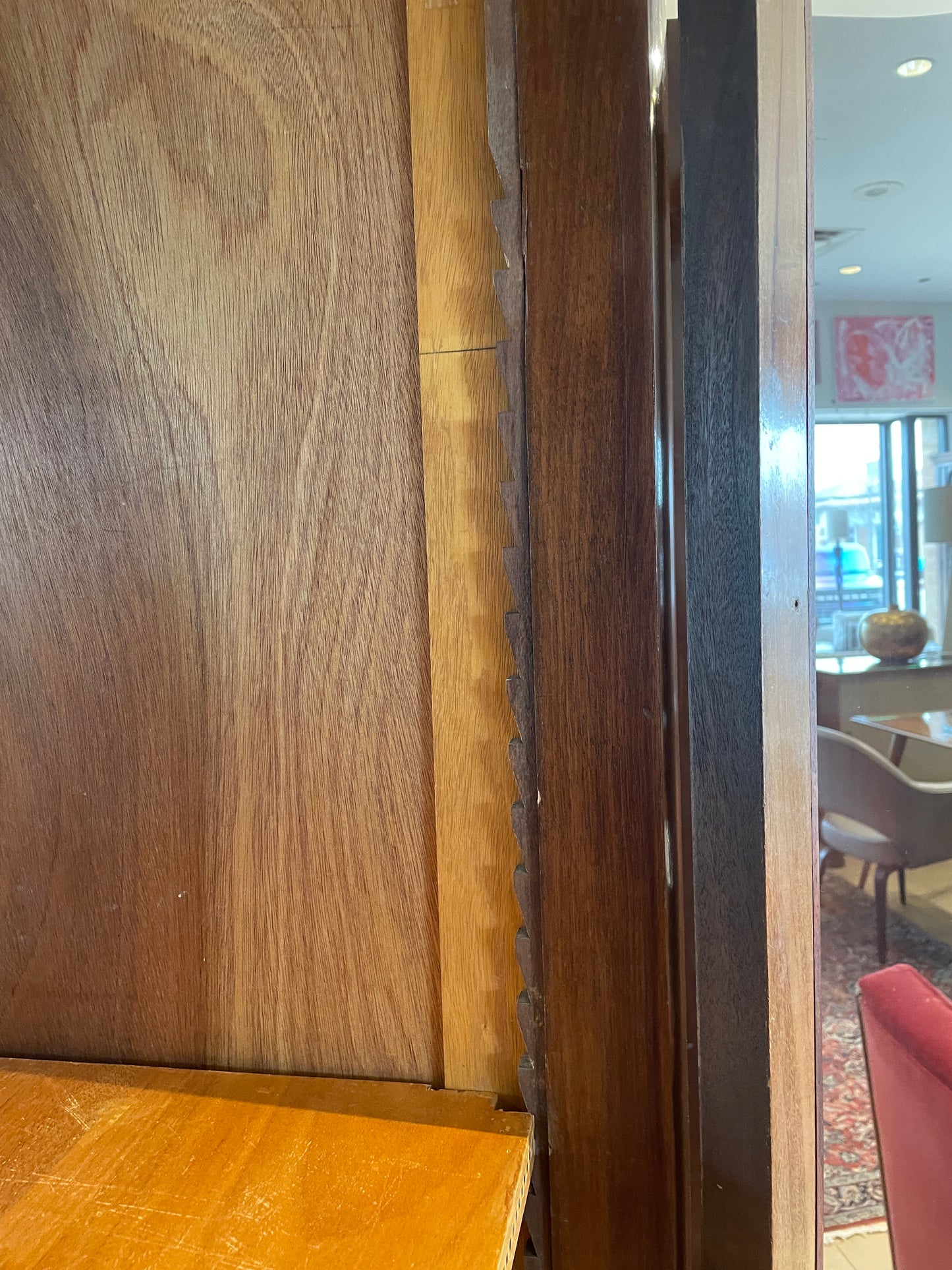 Art Deco Three Door Armoire/Bar (0KP00M)