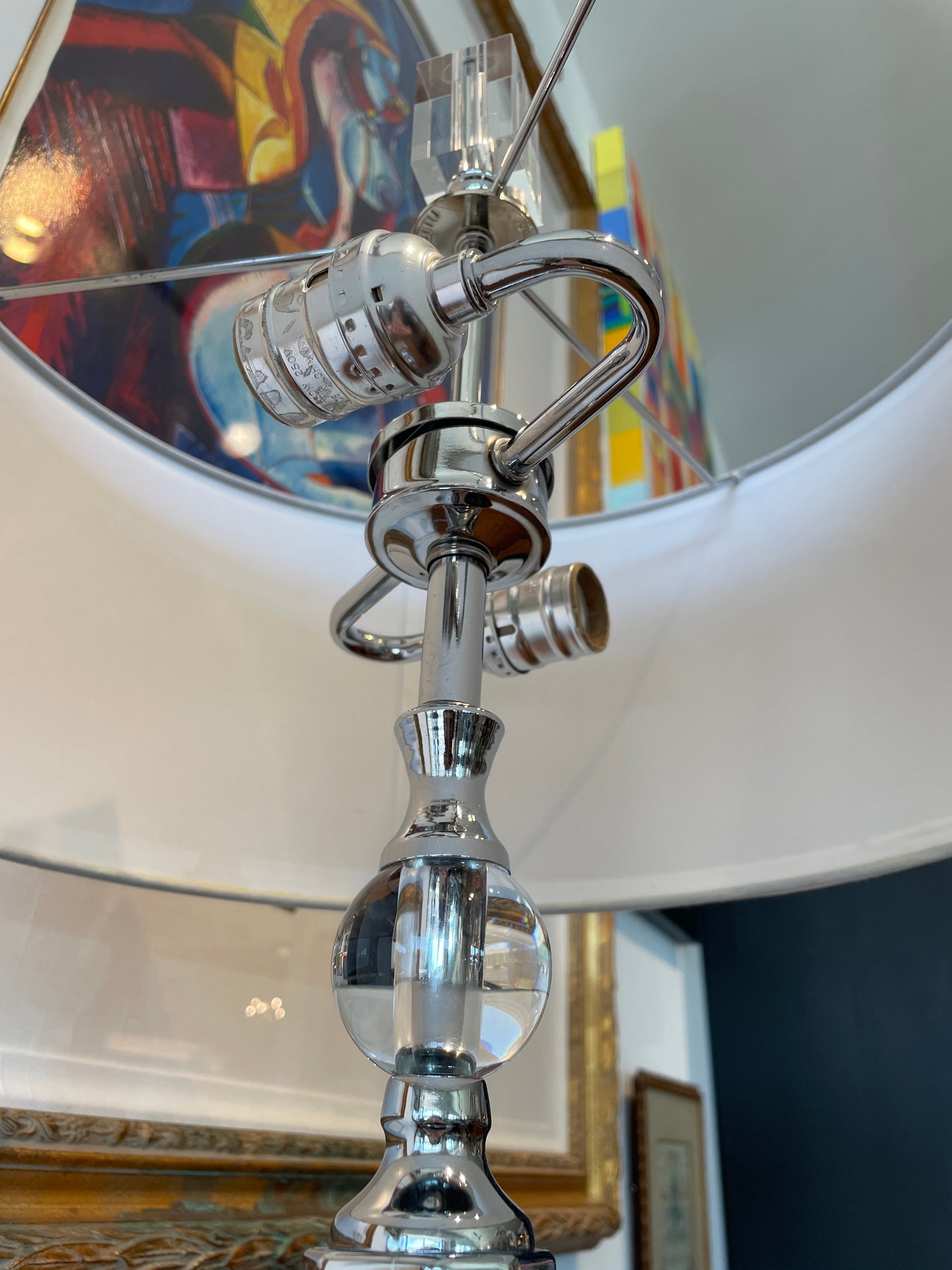 Uttermost Twisted Crystal Lamp (0GZ00G)