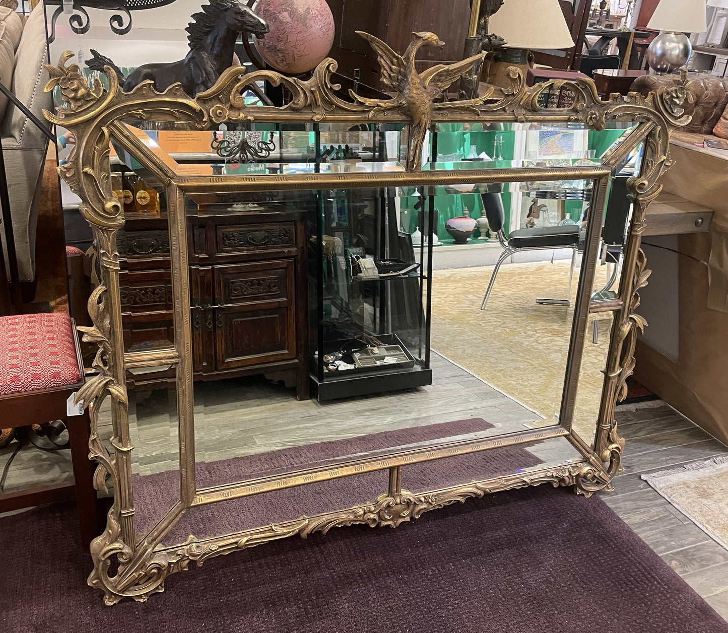 Decorative Arts Phoenix Mirror, AS IS (0OH007)