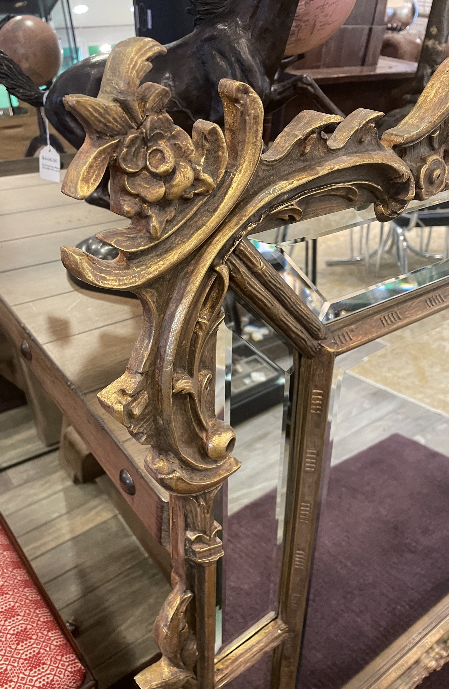 Decorative Arts Phoenix Mirror, AS IS (0OH007)